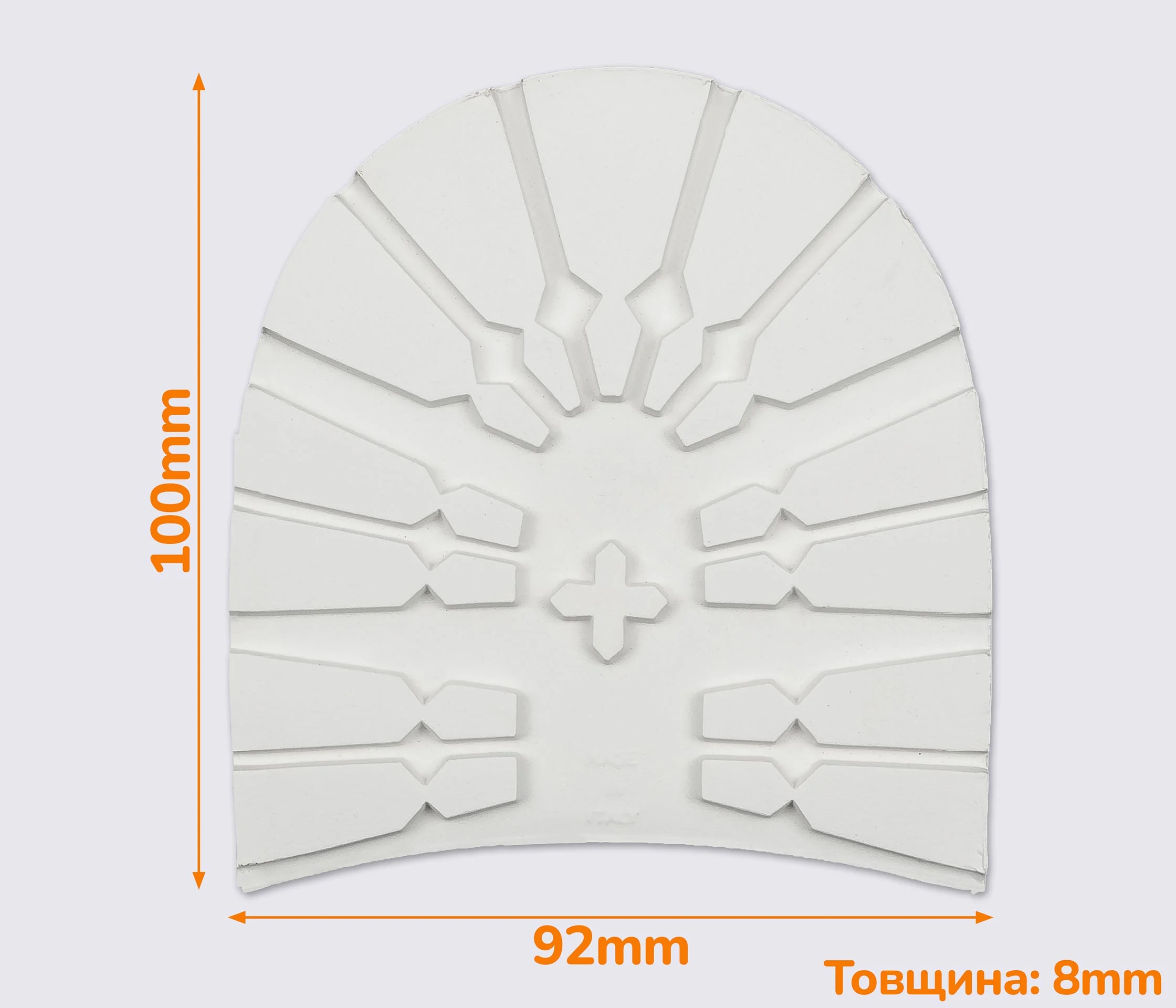 Набійка гумова TANK (Dunlop), р. 47/48.