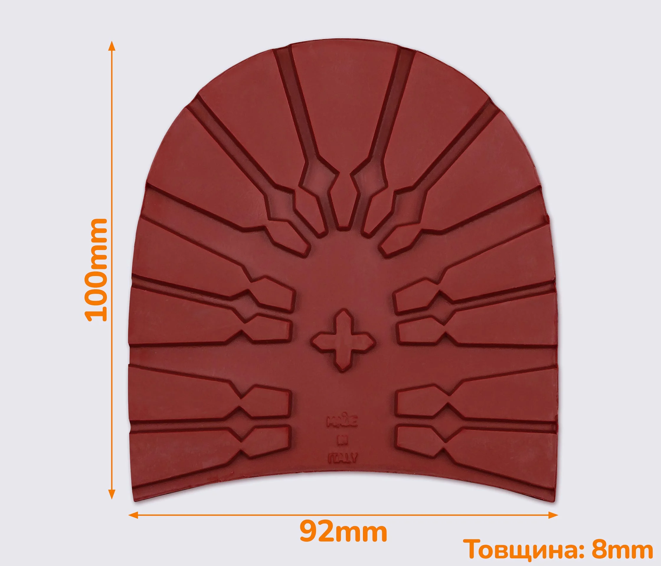 Набійка гумова TANK (Dunlop), р. 47/48.