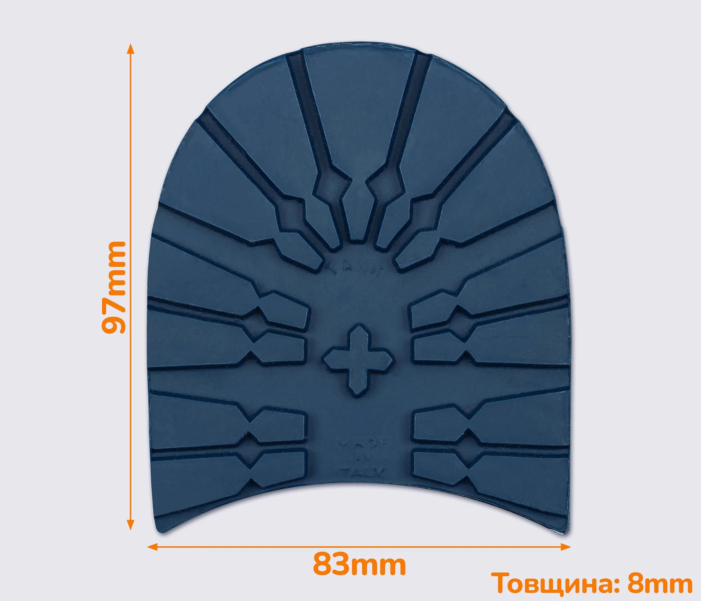 Набійка гумова TANK (Dunlop), р. 43/44.