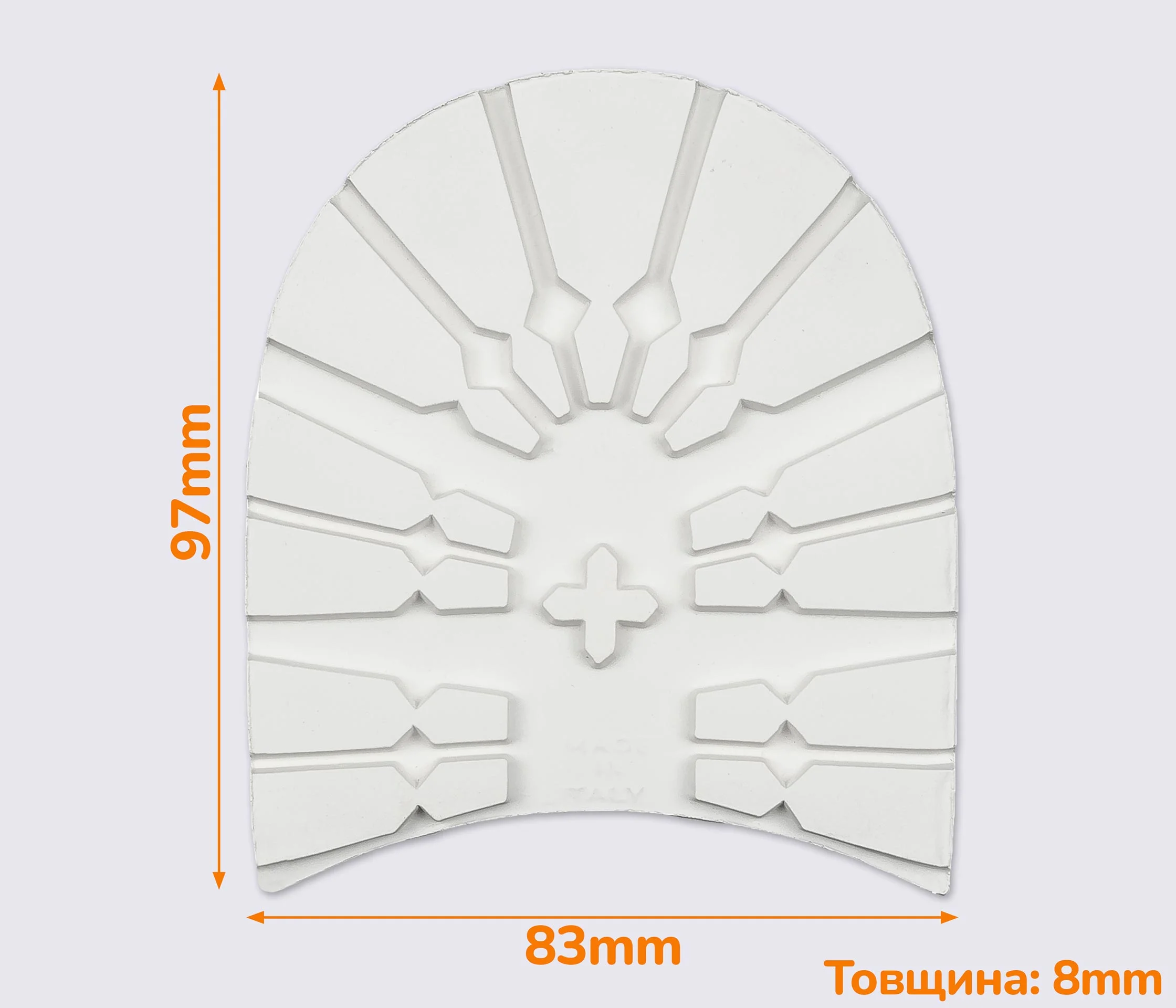 Набійка гумова TANK (Dunlop), р. 43/44.
