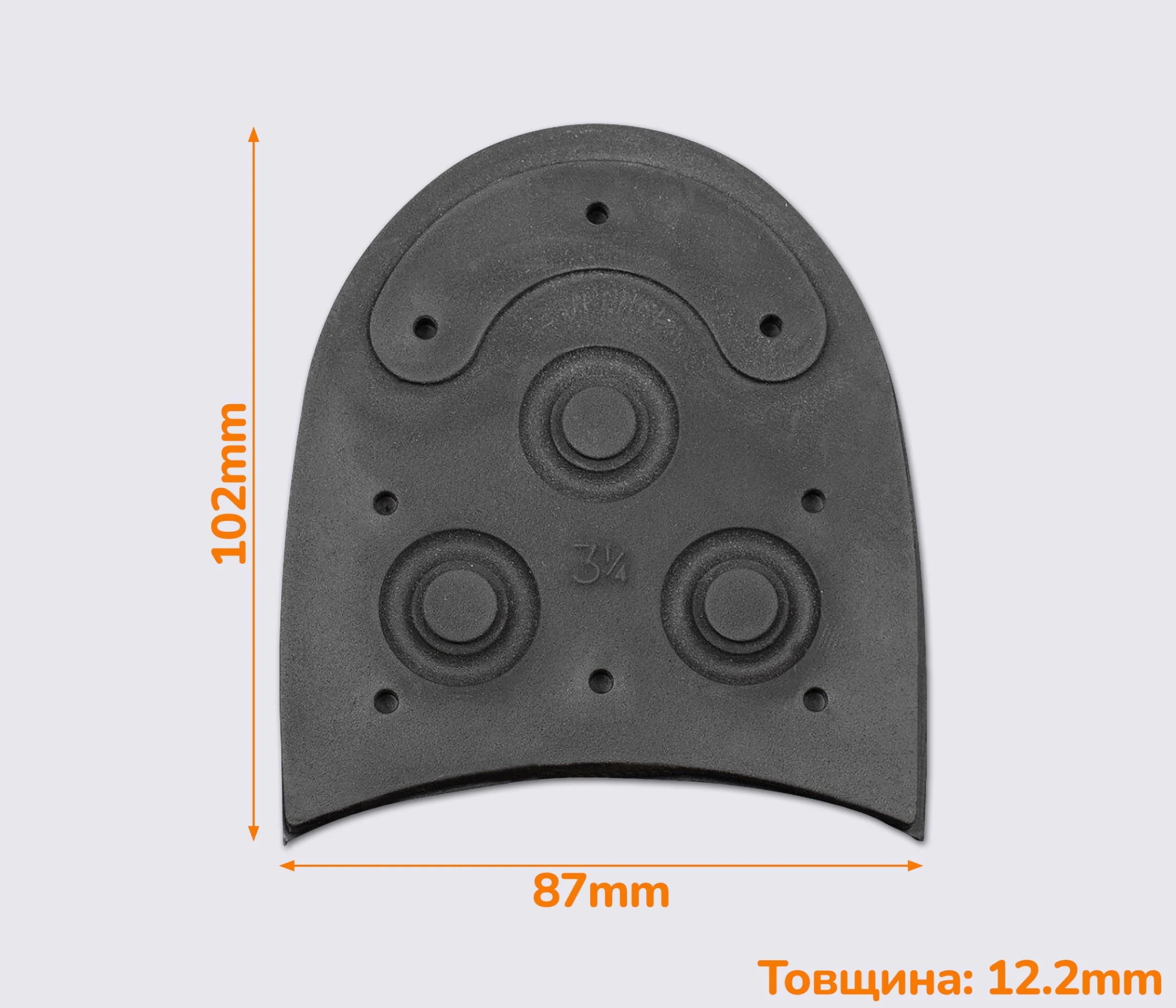 Набійки DAINITE Studded, р. 3 1/2" (87 мм).