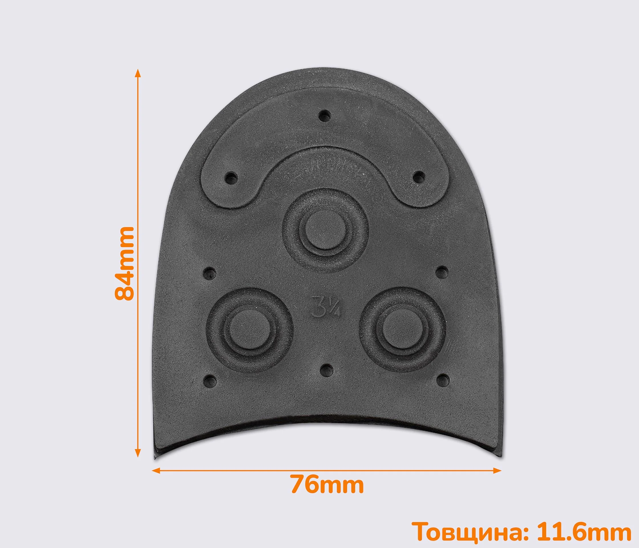 Набійки DAINITE Studded, р. 3" (76 мм).