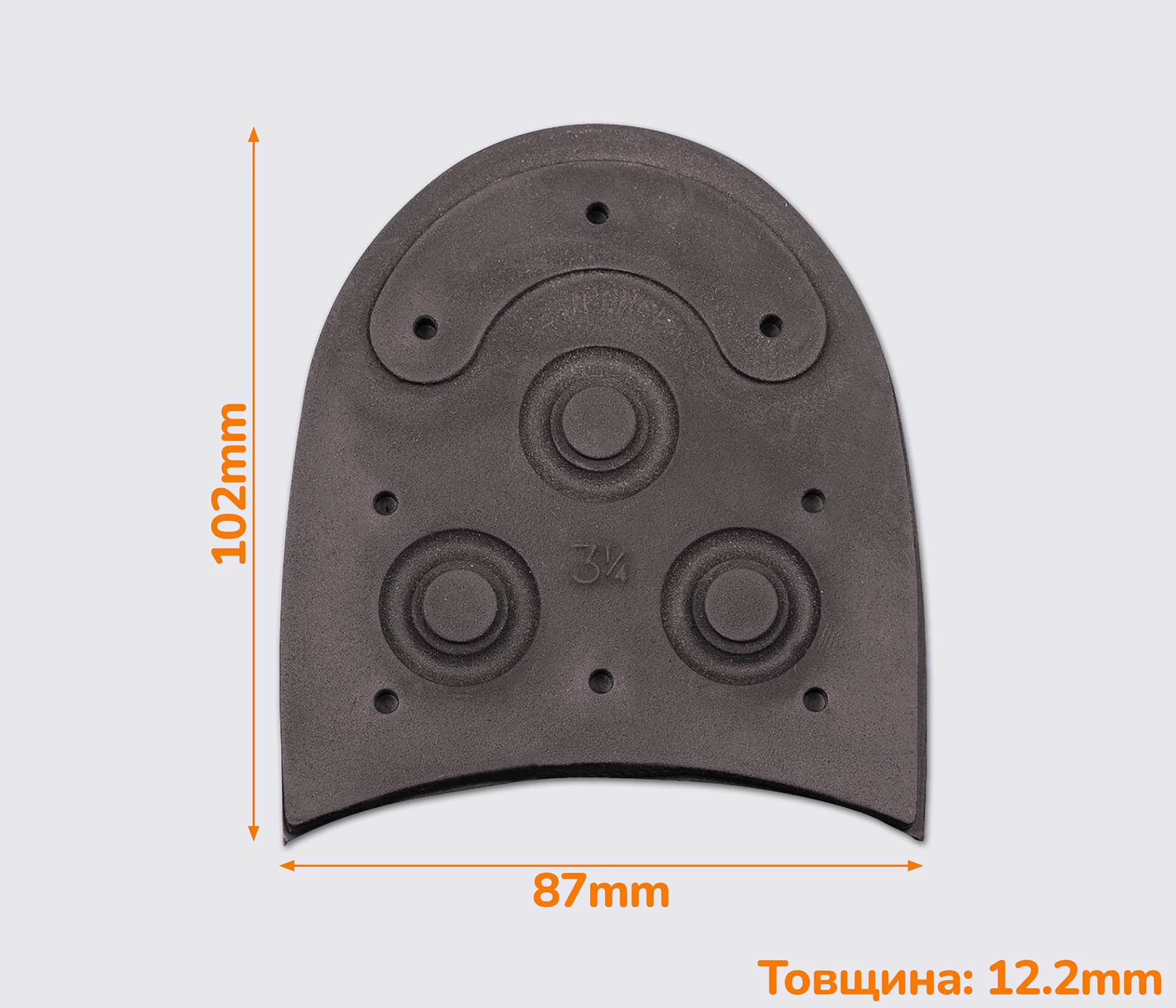 Набійки DAINITE Studded, р. 3 1/2" (87 мм).