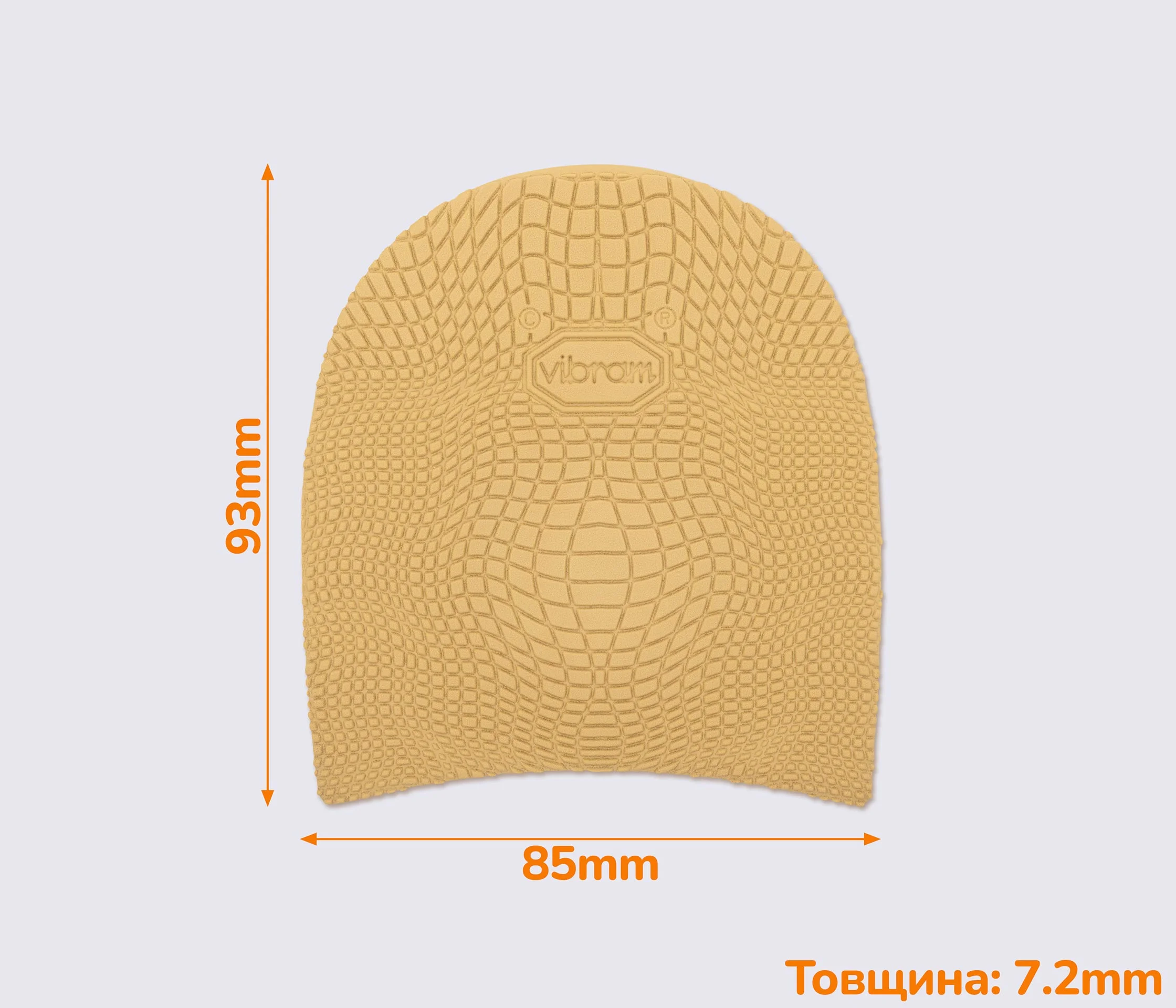 EXPLOSION (5340), р. 020, набійка гумова Vibram