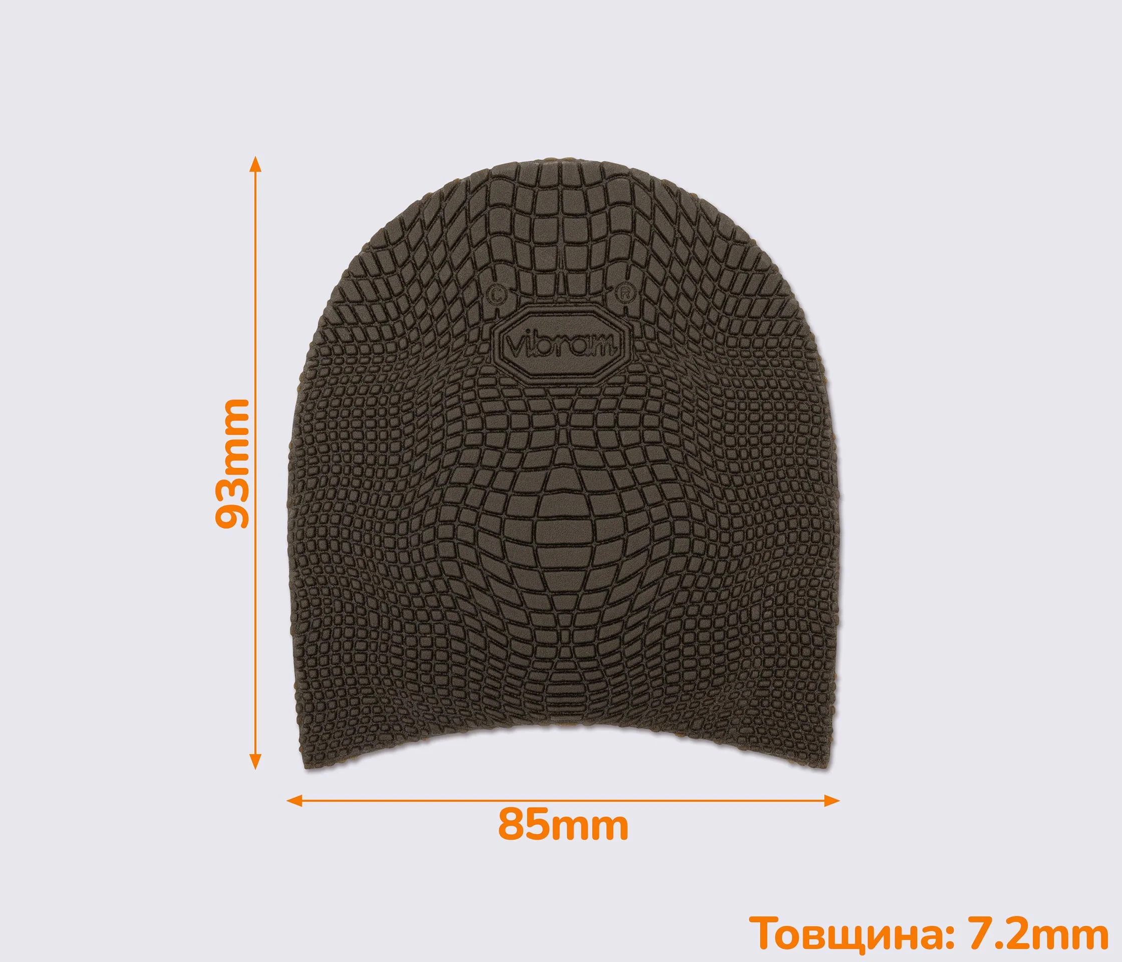 EXPLOSION (5340), р. 020, набійка гумова Vibram