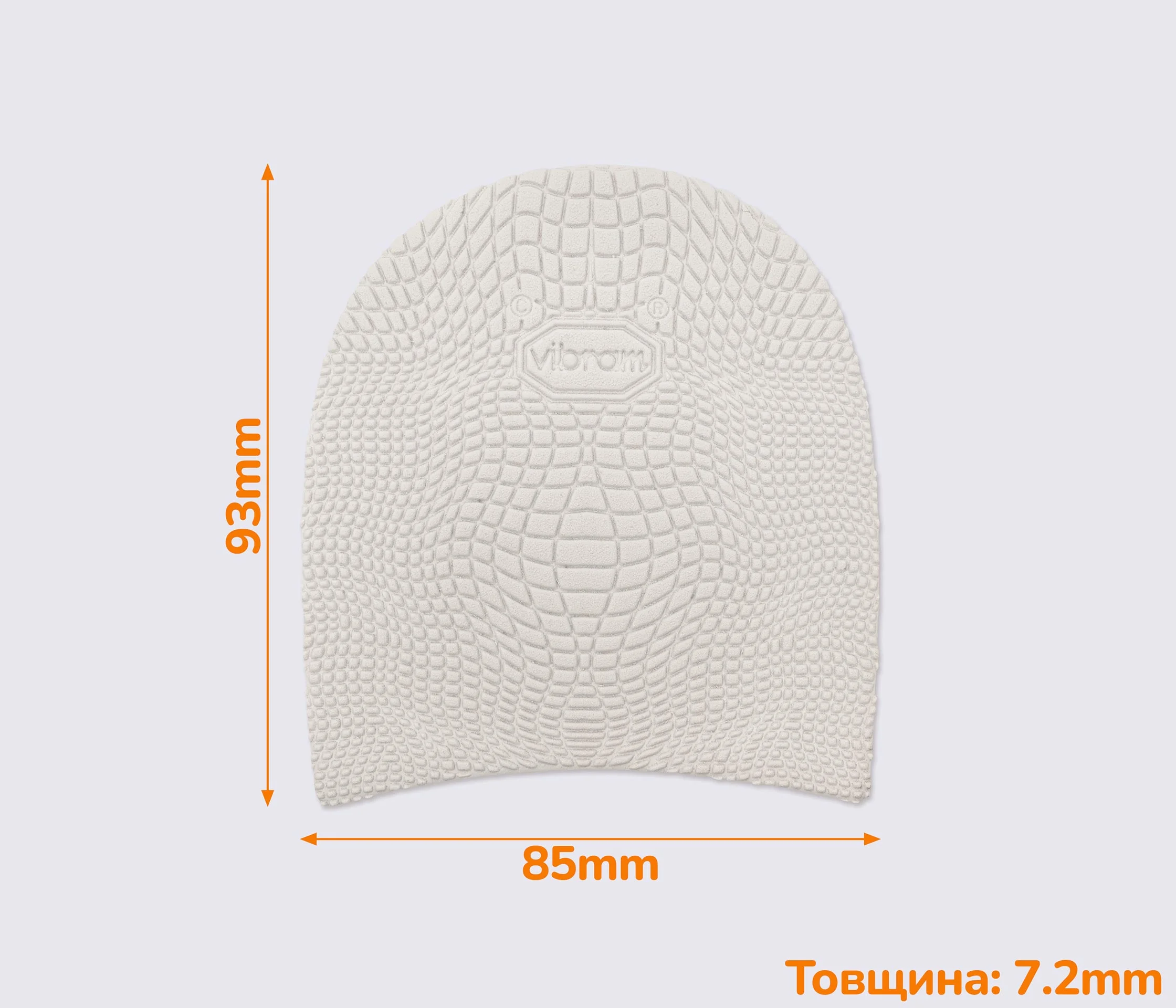 EXPLOSION (5340), р. 020, набійка гумова Vibram