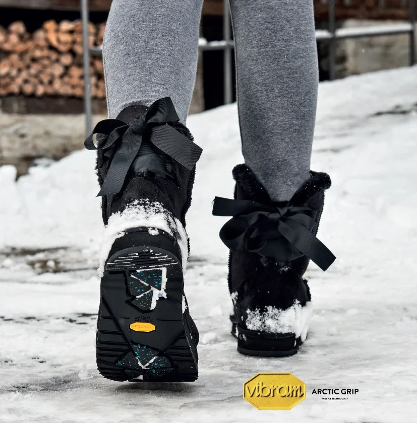 SHEARLING (008AG), цв. черный след подошвы Vibram