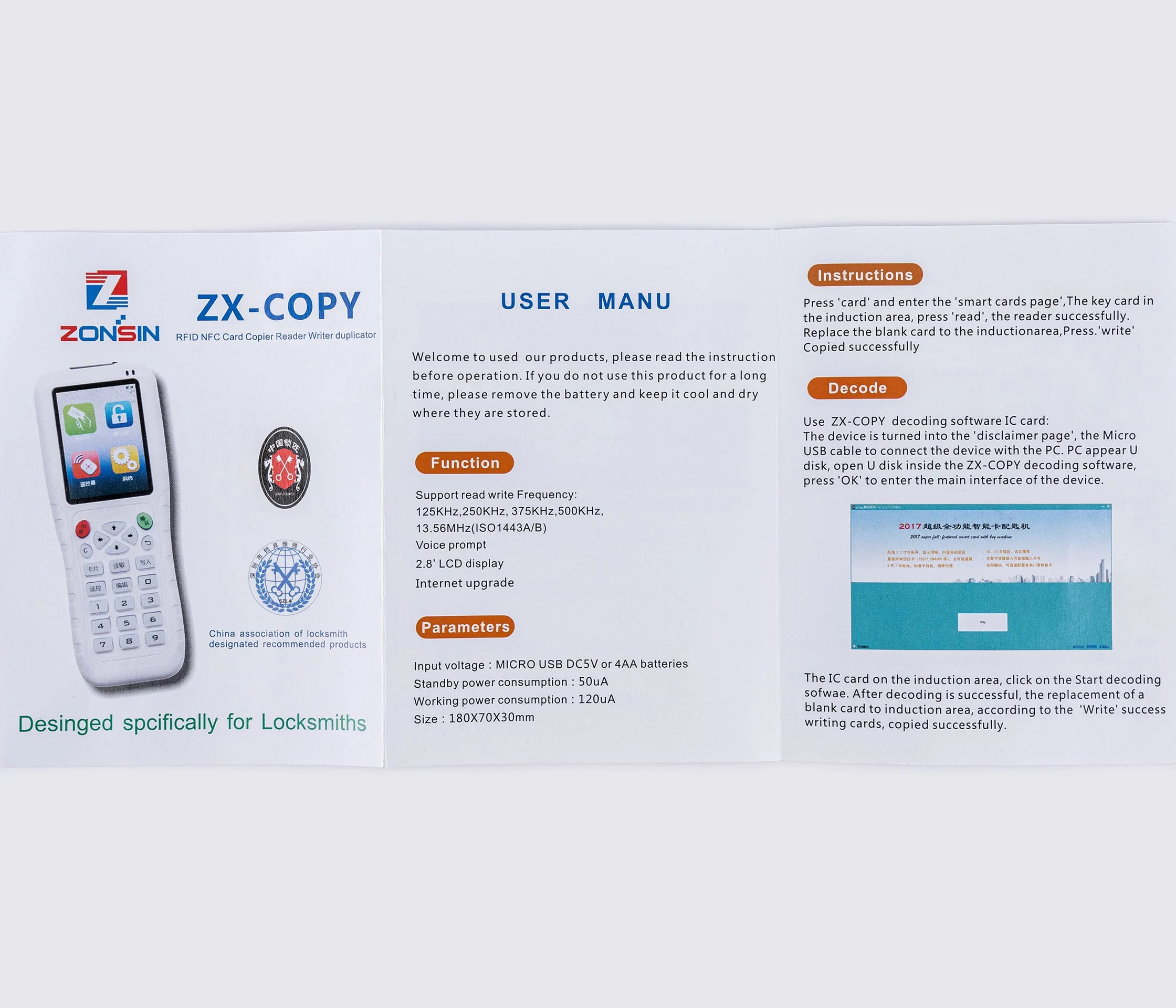 Программатор RFID ABLE 3