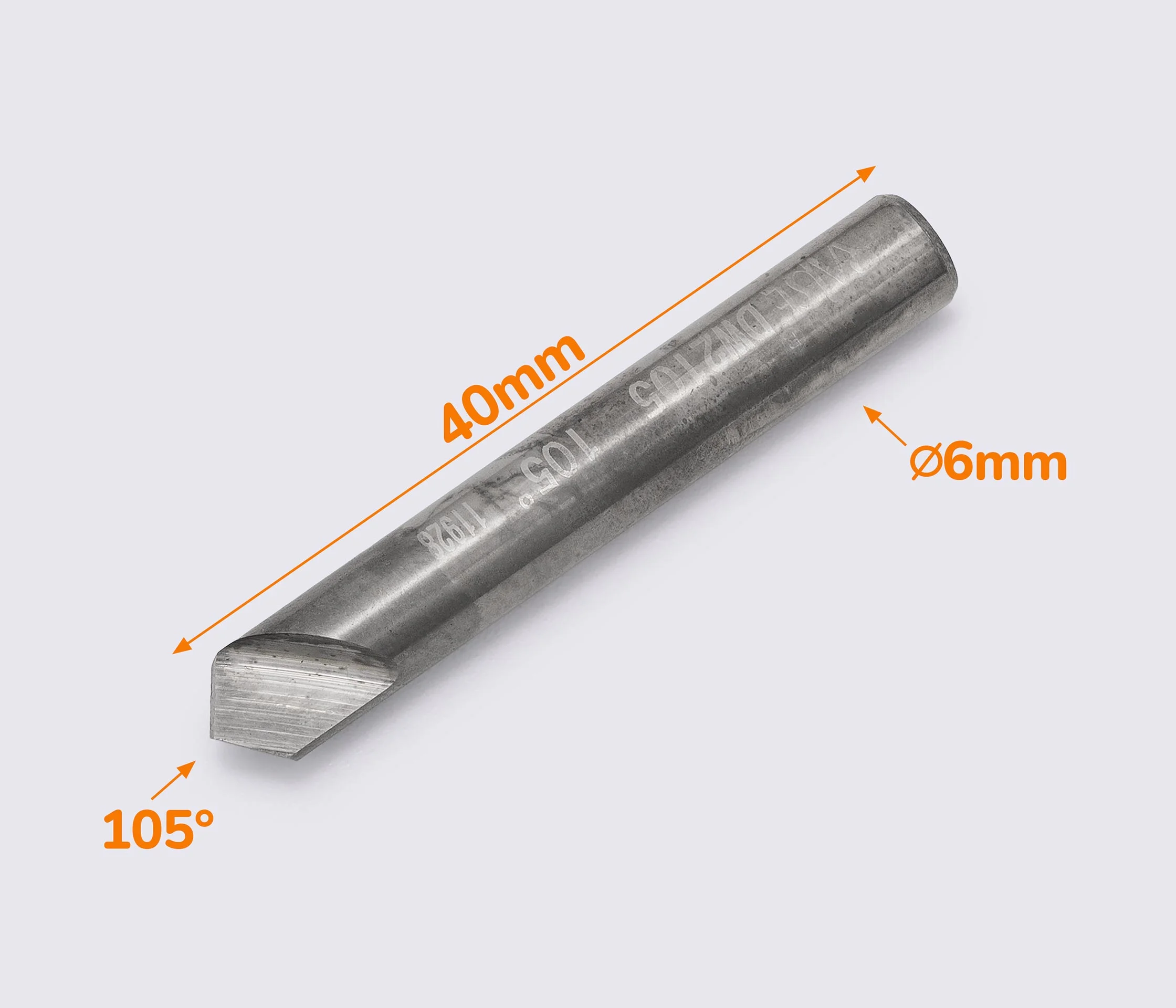 Фреза 105°х6х40х2F CARBIDE RAISE DW2105