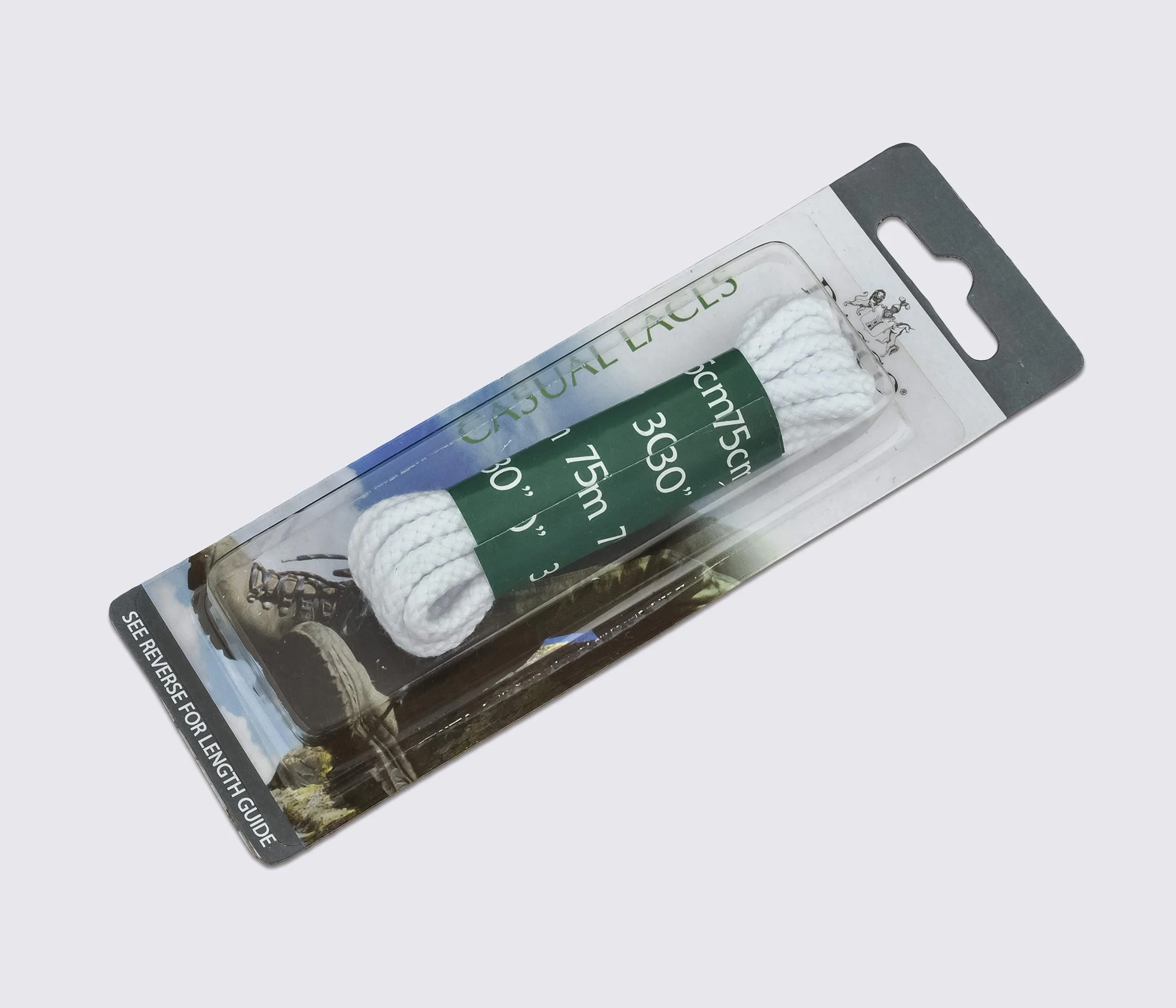 Шнурки круглые тонкие 75 см, DASCO Cord Thick Laces А7233