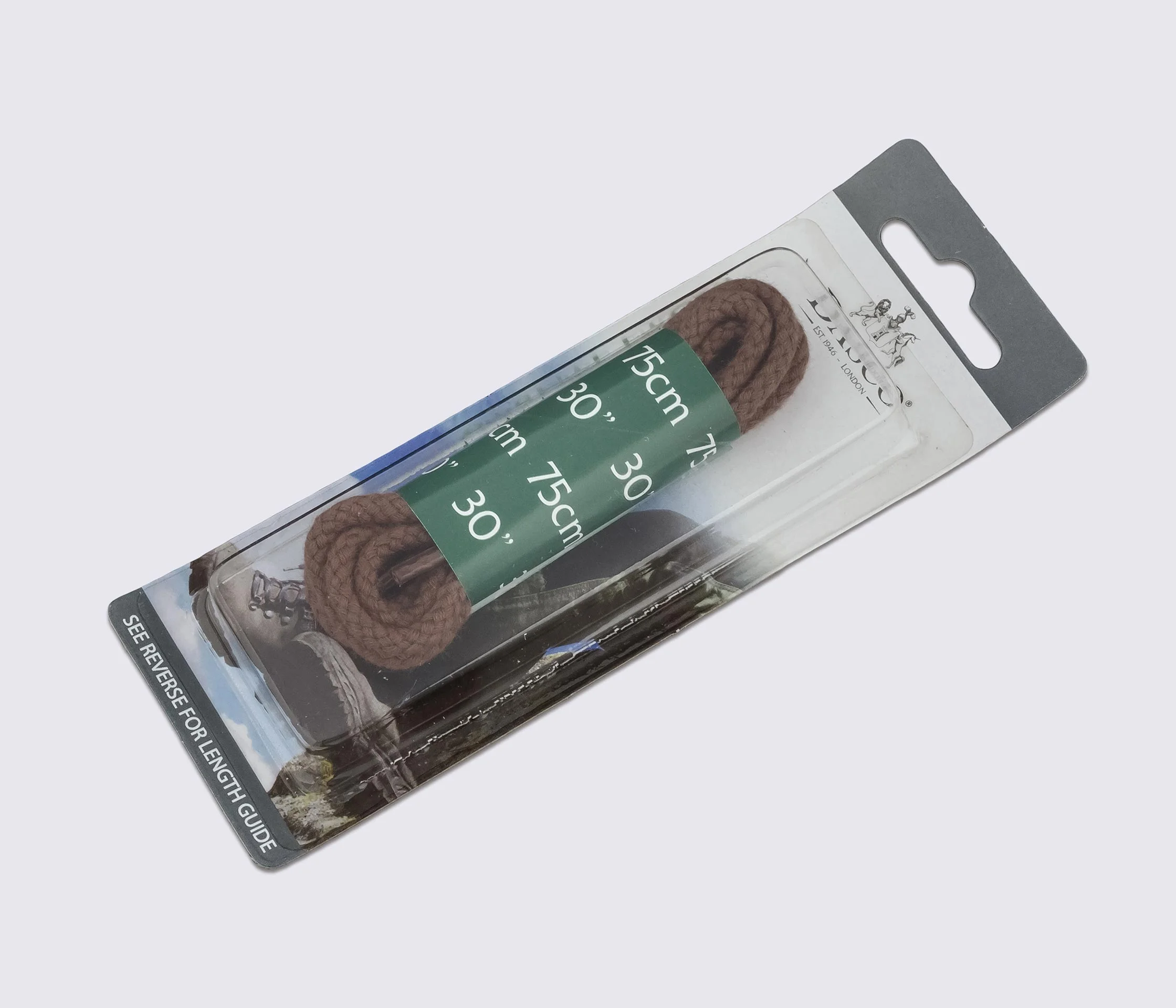 Шнурки круглые тонкие 75 см, DASCO Cord Thick Laces А7233
