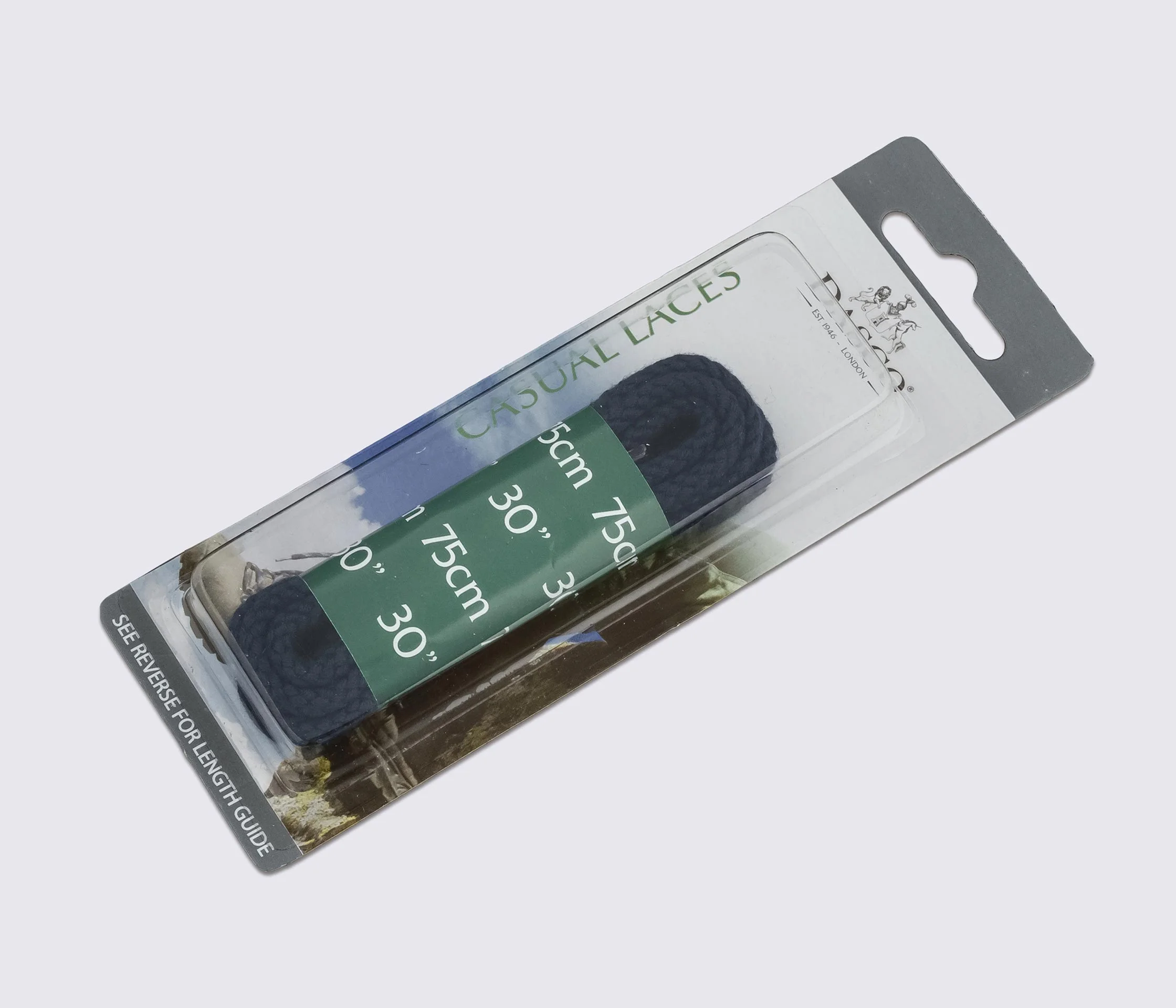 Шнурки круглые тонкие 75 см, DASCO Cord Thick Laces А7233