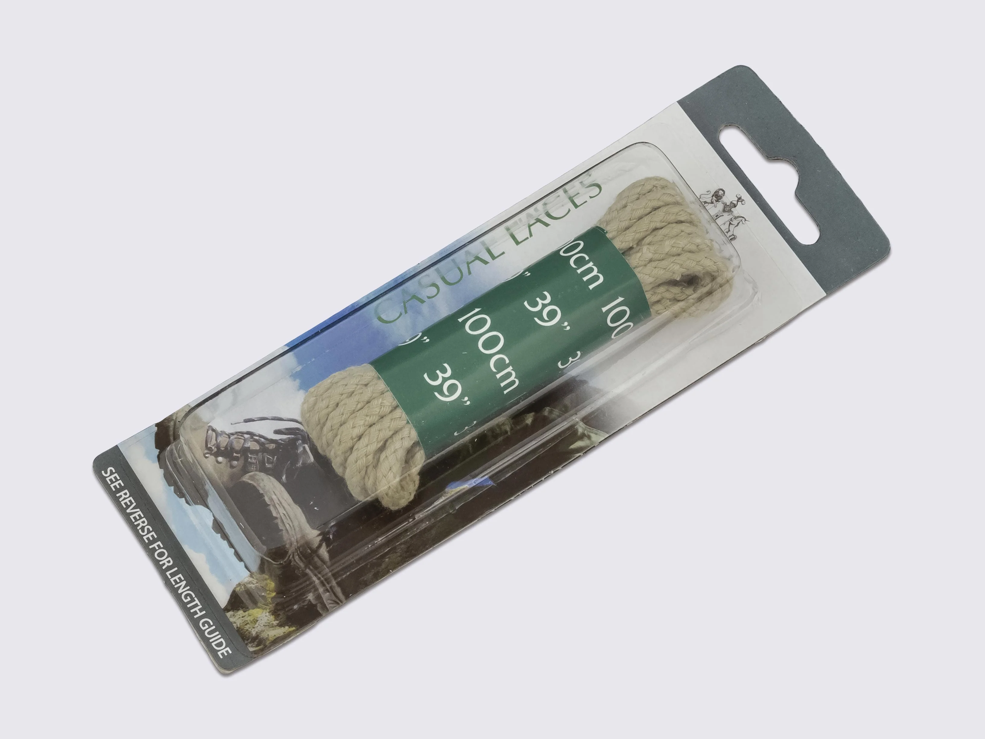 Шнурки круглые тонкие 100 см, DASCO Cord Thick Laces А7233