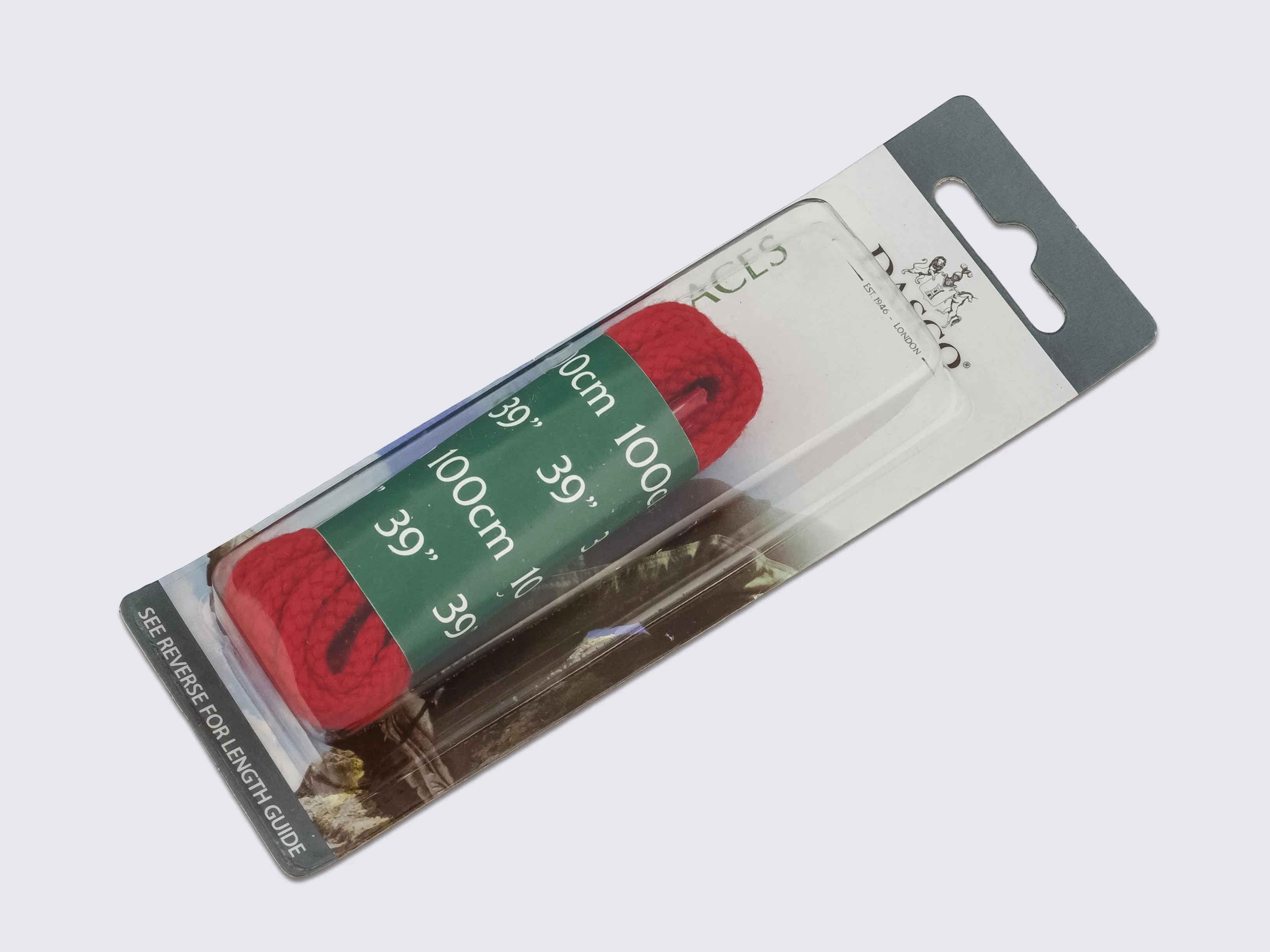 Шнурки круглые тонкие 100 см, DASCO Cord Thick Laces А7233