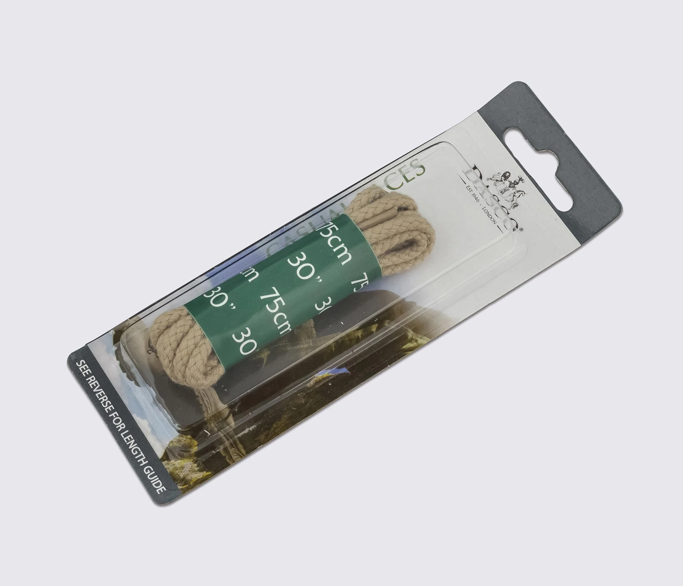 Шнурки круглые тонкие 75 см, DASCO Cord Thick Laces А7239