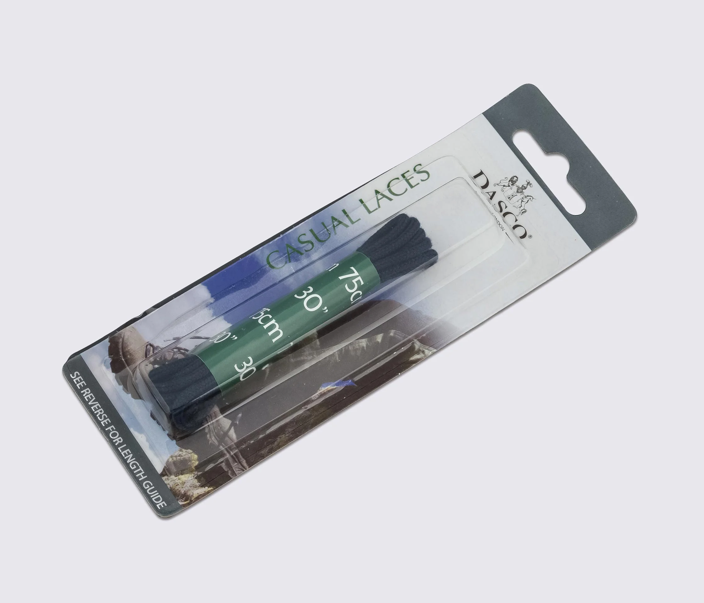 Шнурки круглые тонкие 75 см, DASCO Round Thin Laces А7241