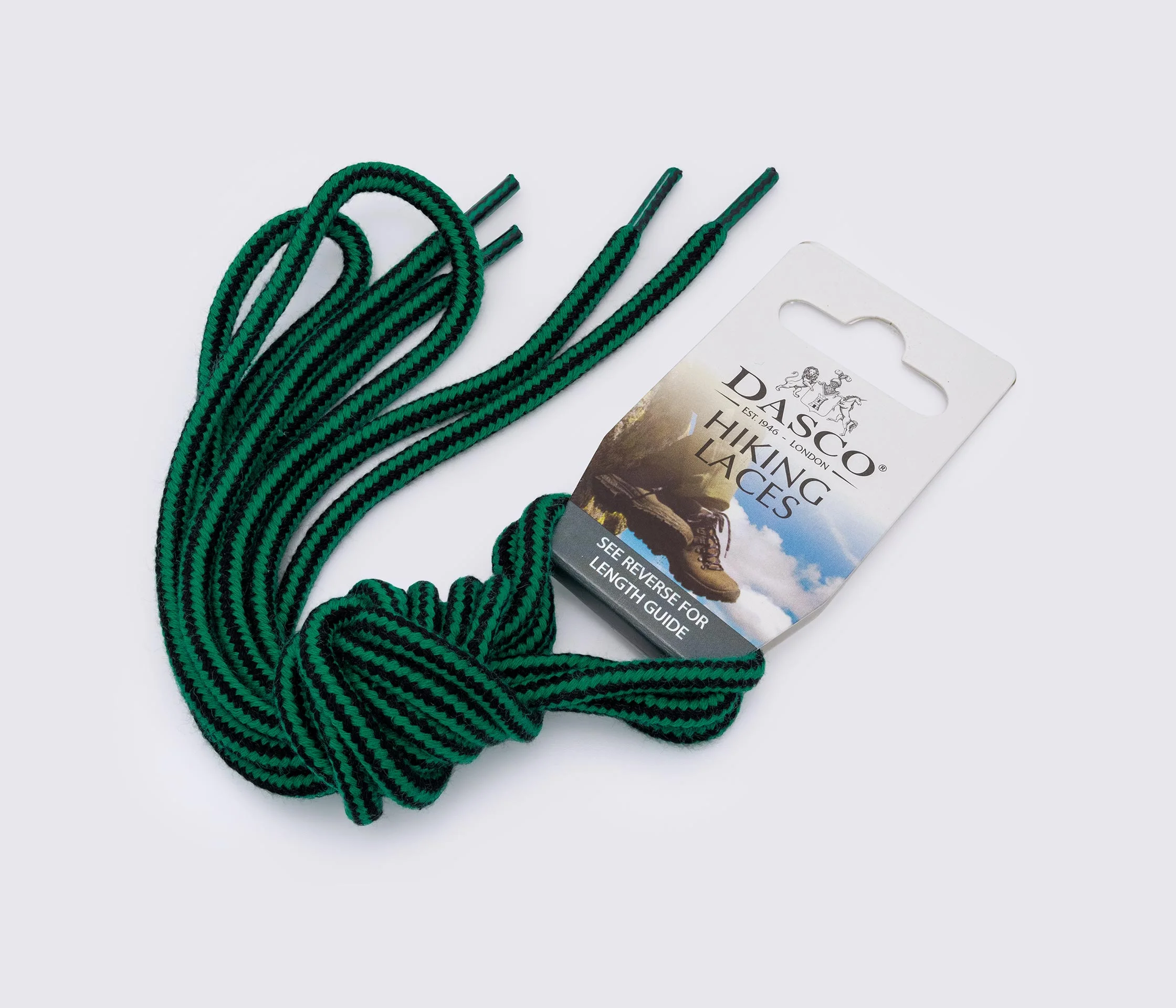 Шнурки круглые тонкие 140 см, DASCO Round Thick Hiking Laces А7243