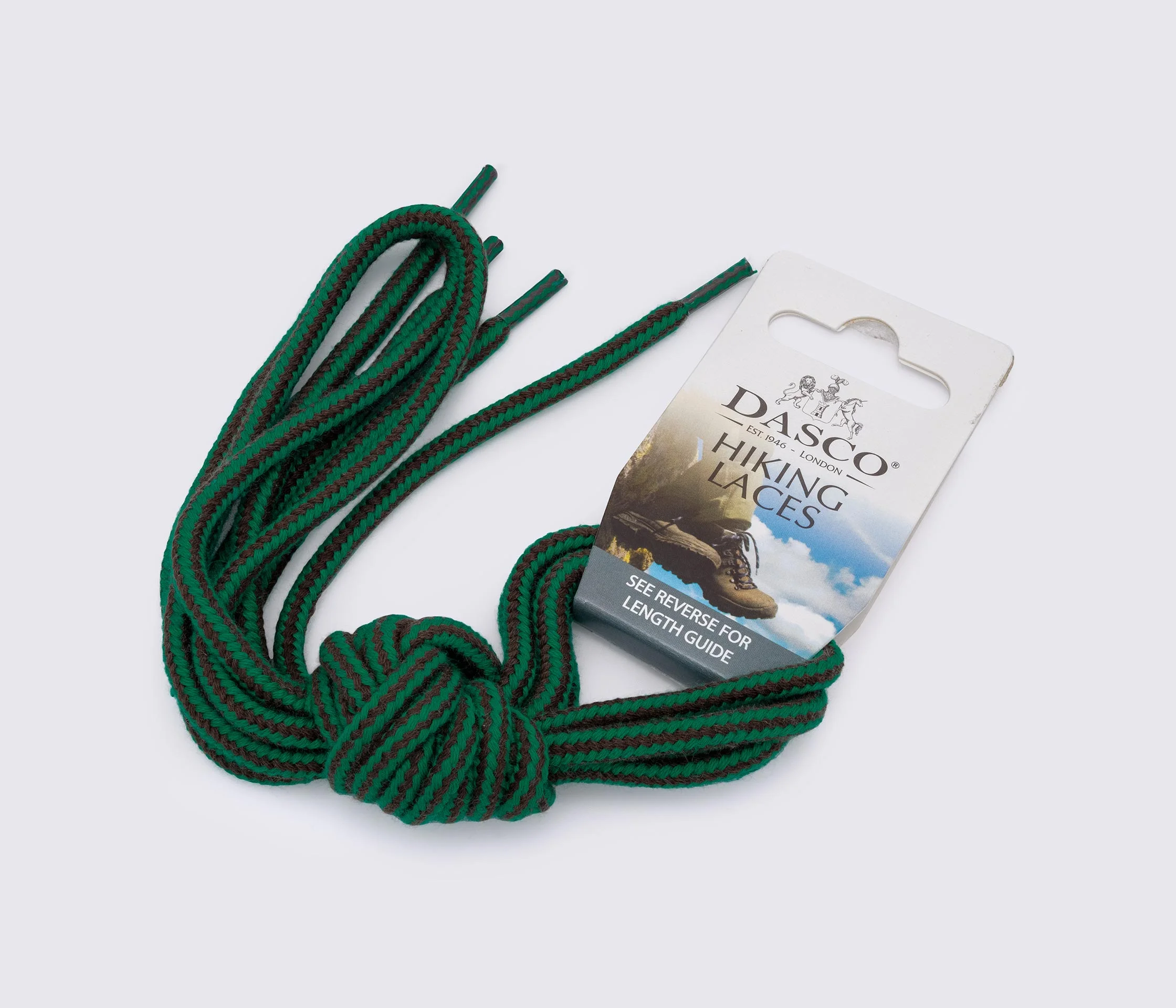 Шнурки круглые тонкие 140 см, DASCO Round Thick Hiking Laces А7243