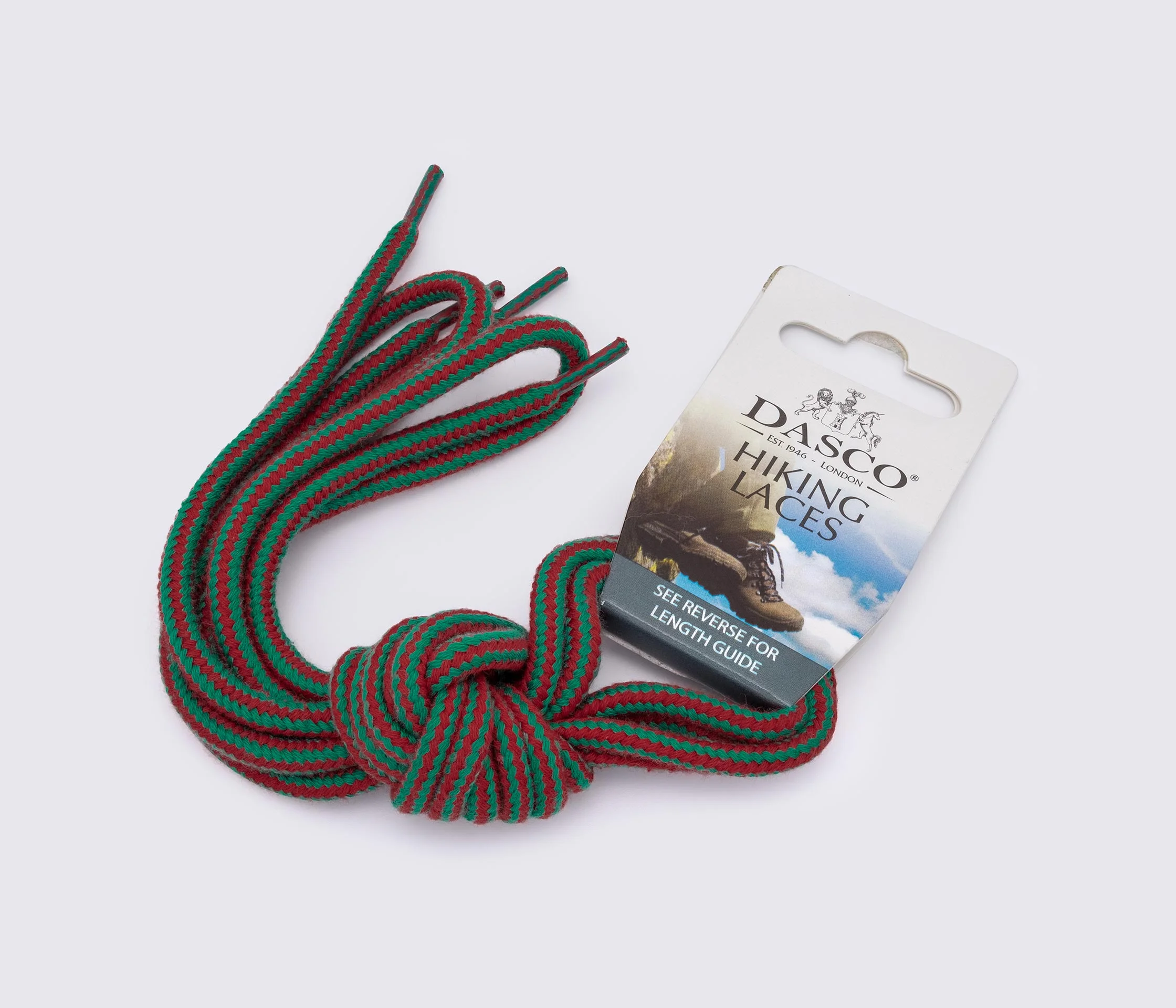 Шнурки круглые тонкие 140 см, DASCO Round Thick Hiking Laces А7243