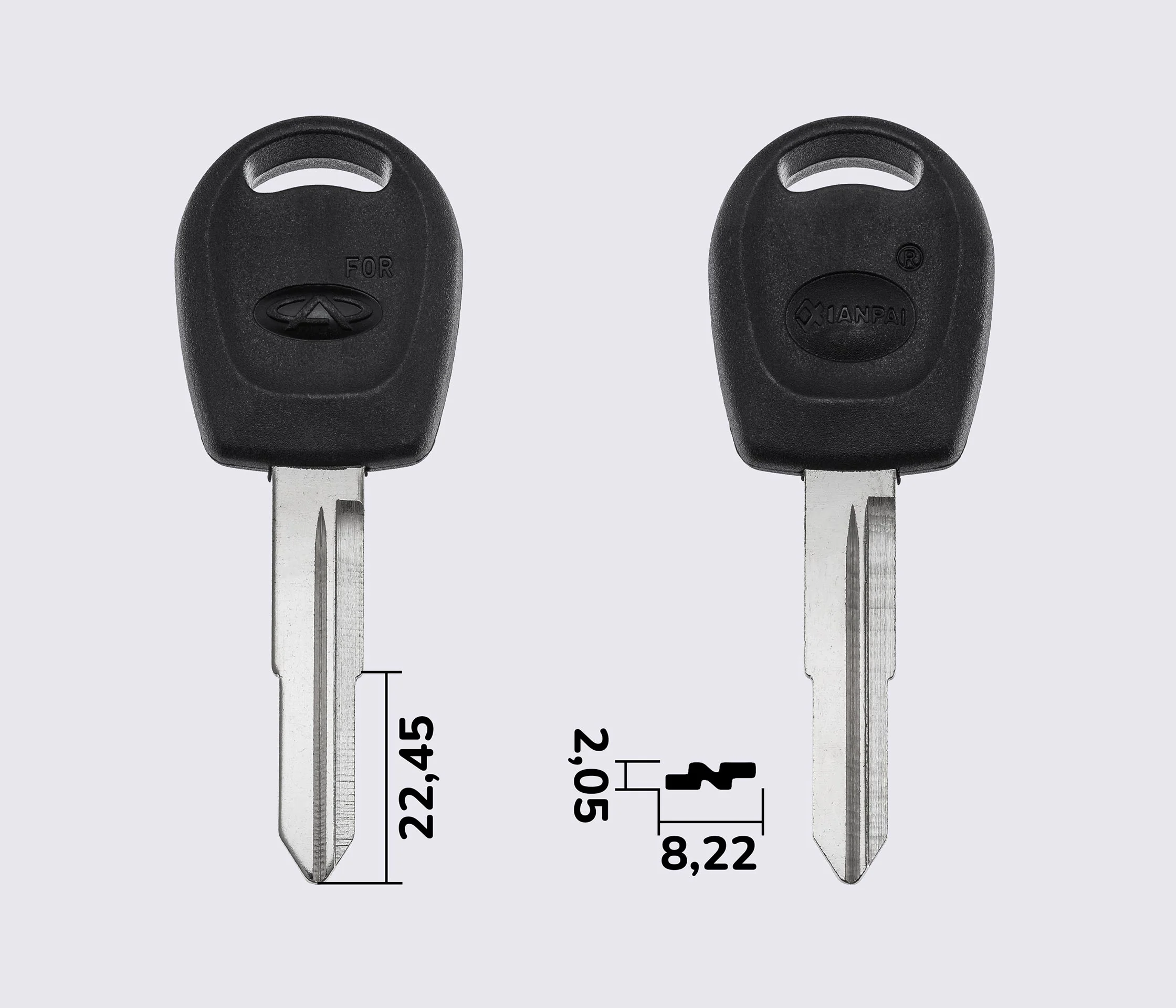 Заготовка ключа CHERY SE AN XIANPAI