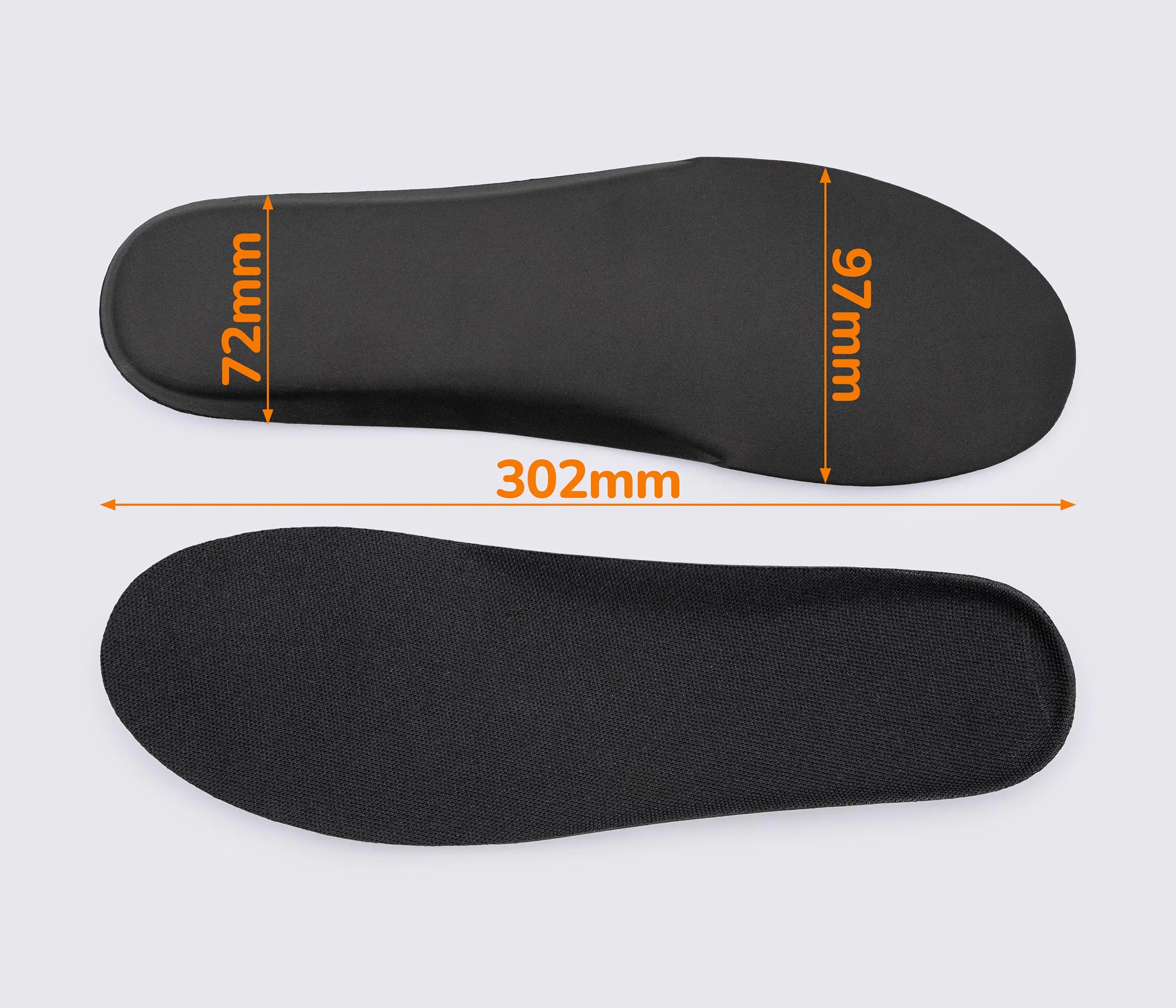 Ортопедические спортивные стельки Eva (Эва) + ткань, арт. F3007