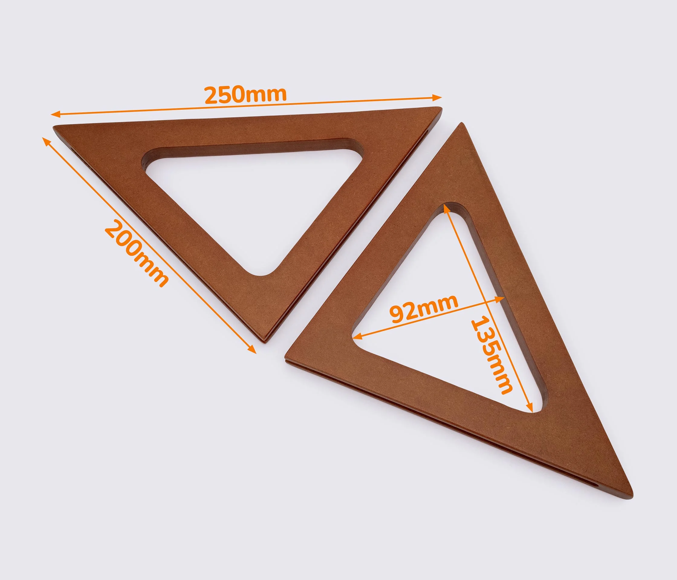 Деревянные ручки для сумки 25cm (GG-226)