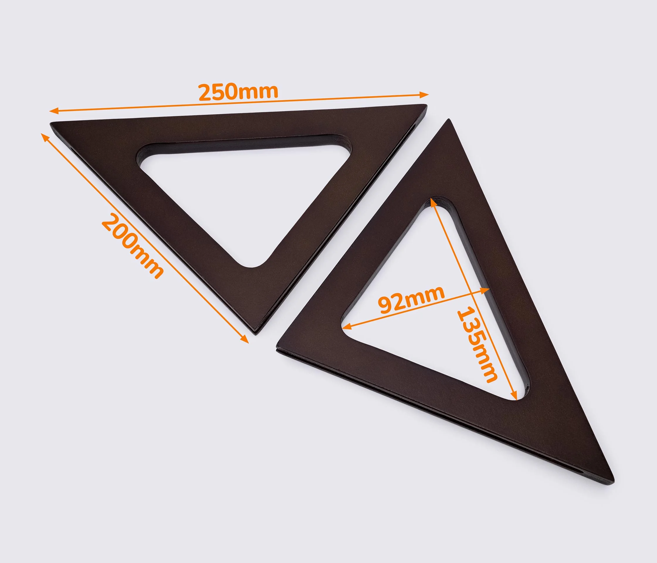 Деревянные ручки для сумки 25cm (GG-226)
