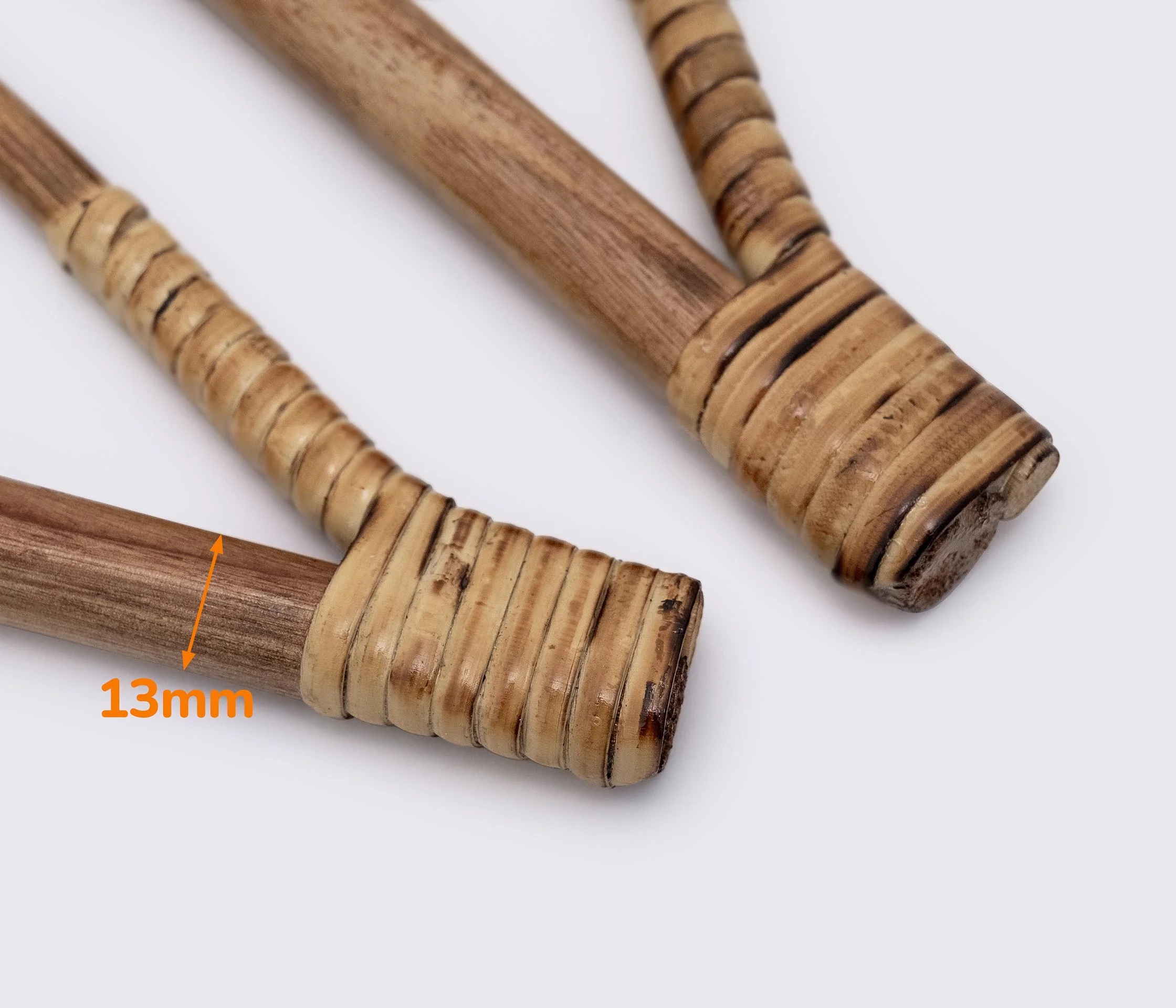 Деревянные ручки для сумки из ротанга (GG-244)