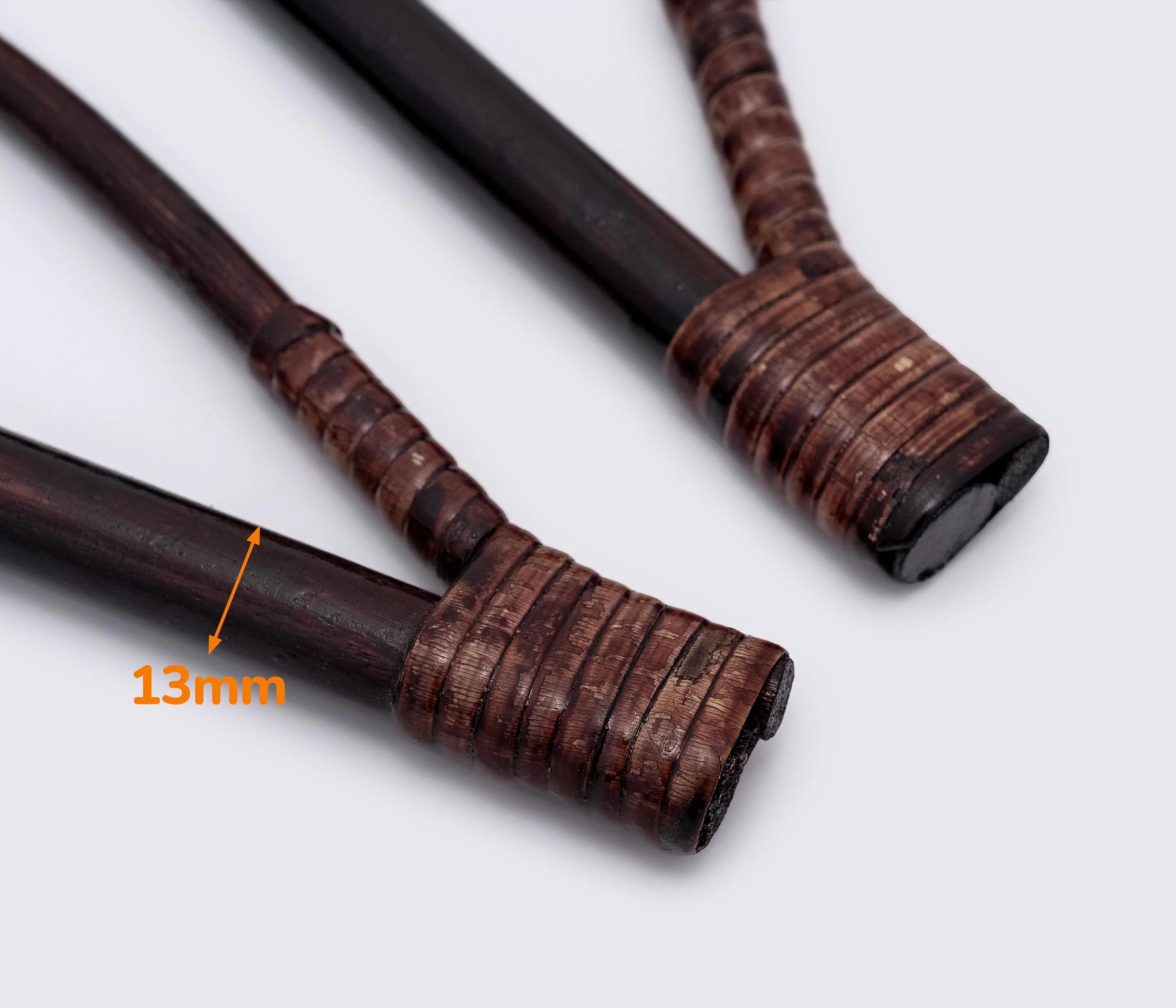 Деревянные ручки для сумки из ротанга (GG-244)