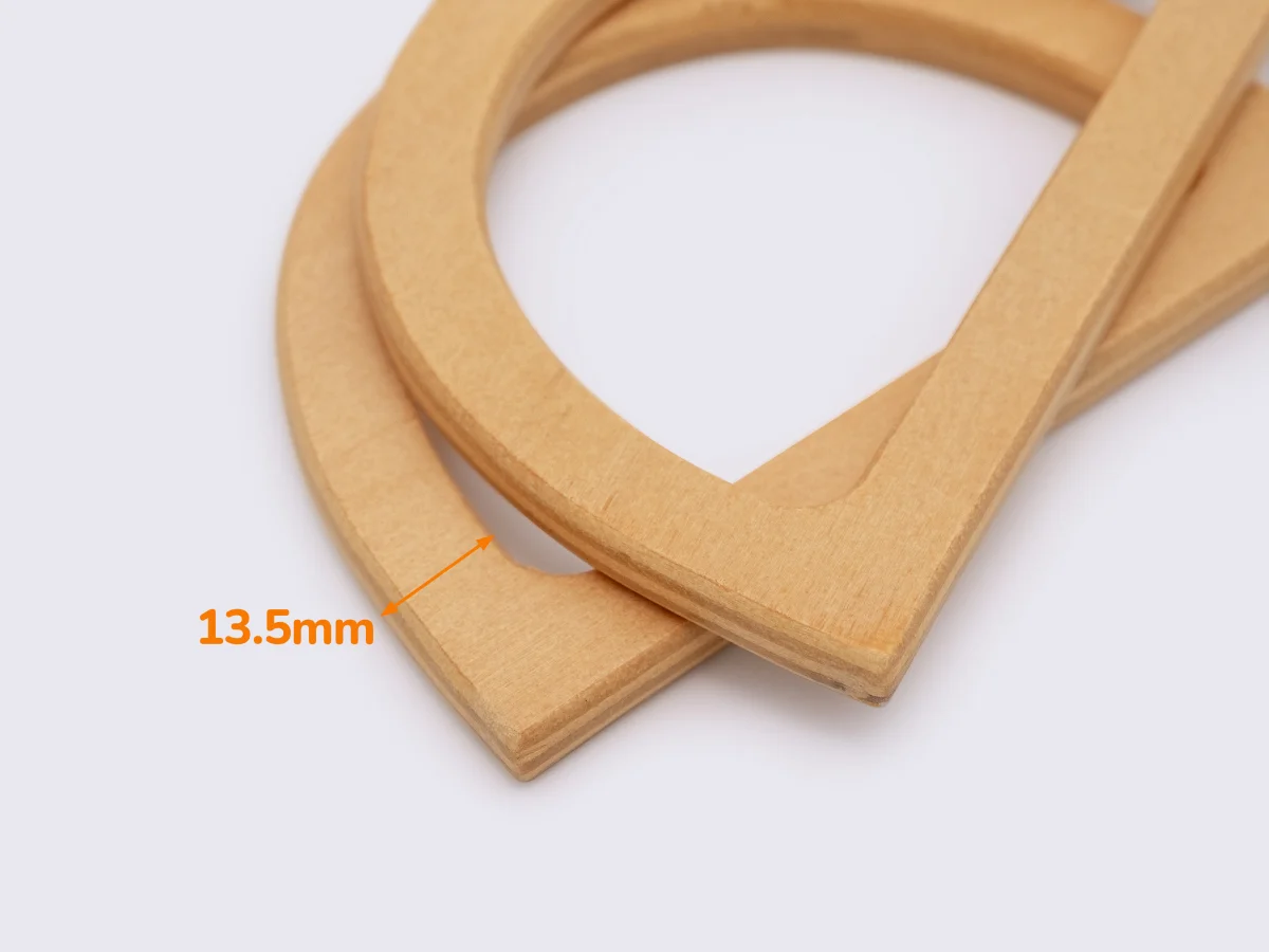 Деревянные ручки для сумки 12*8.5cm (GG-209)