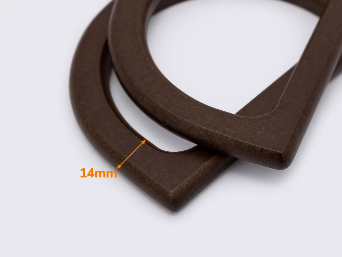 Деревянные ручки для сумки 12*8.5cm (GG-209)