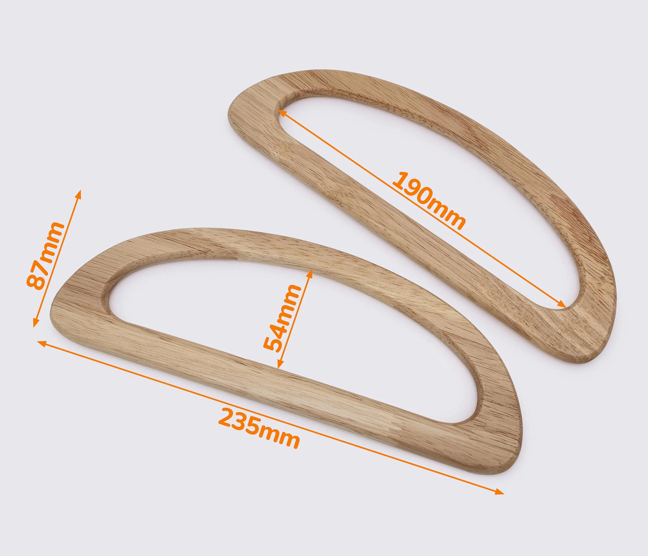 Деревянные ручки для сумки 23.5*87cm (GG-208)