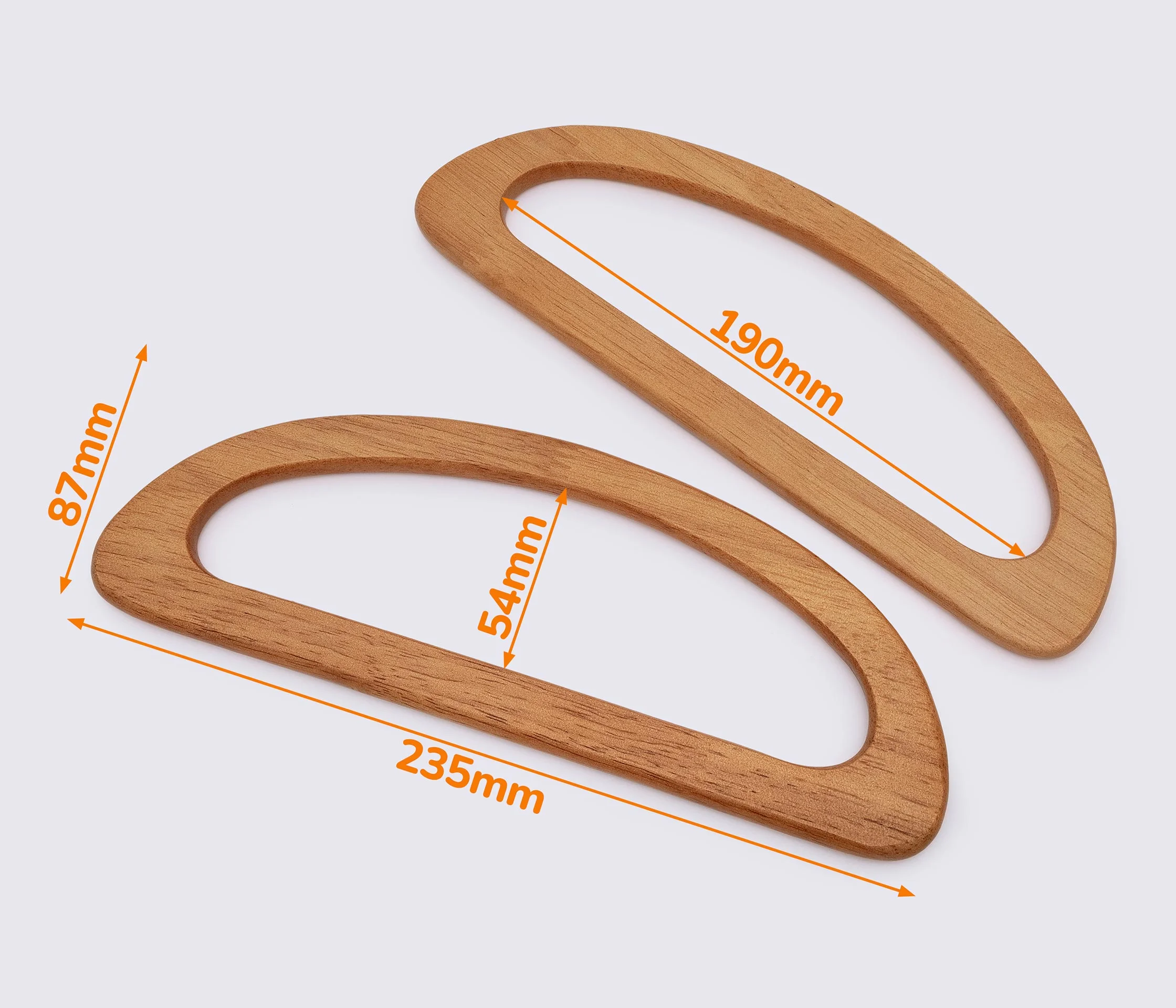Деревянные ручки для сумки 23.5*87cm (GG-208)