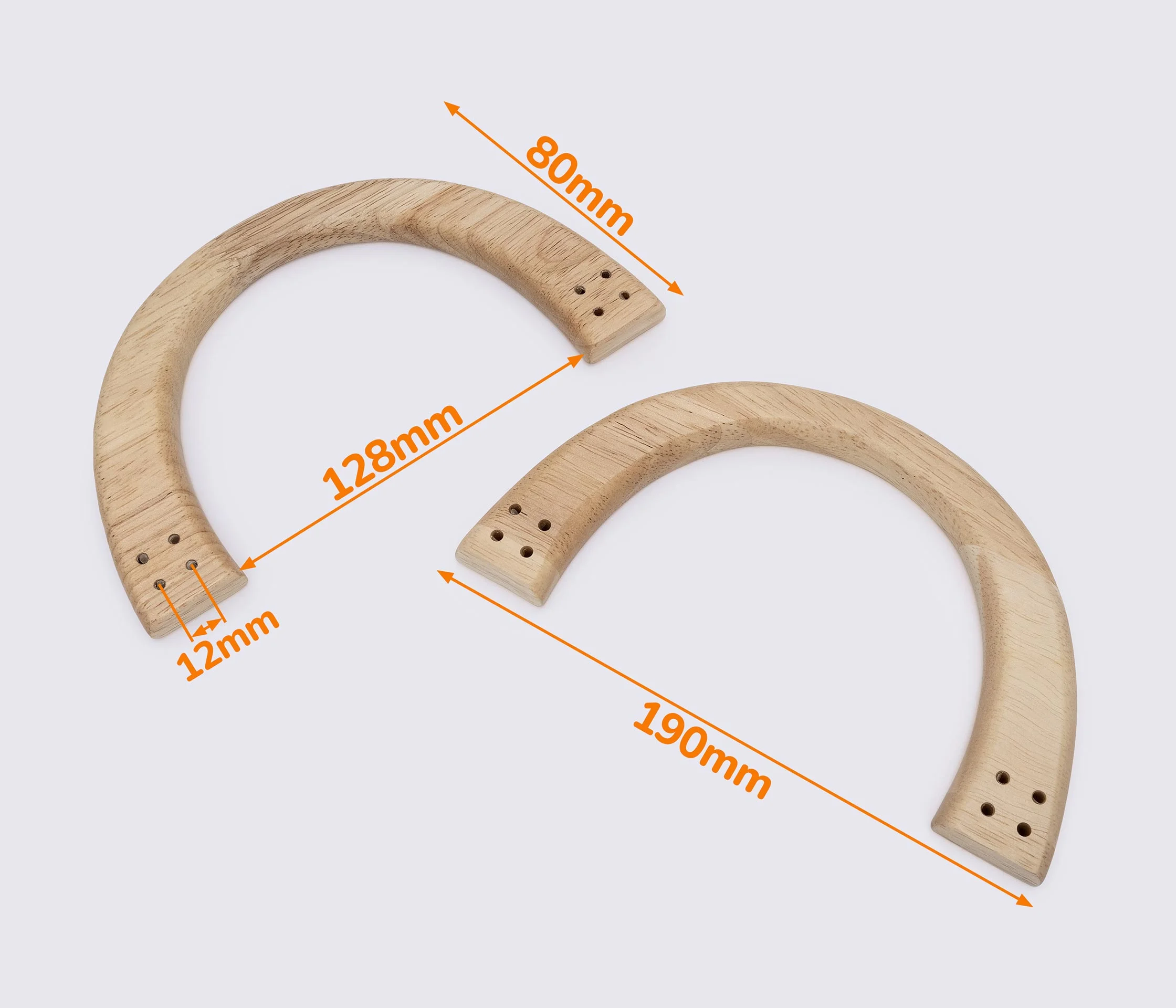Дерев'яні ручки для сумки 19*8cm (GG-206)