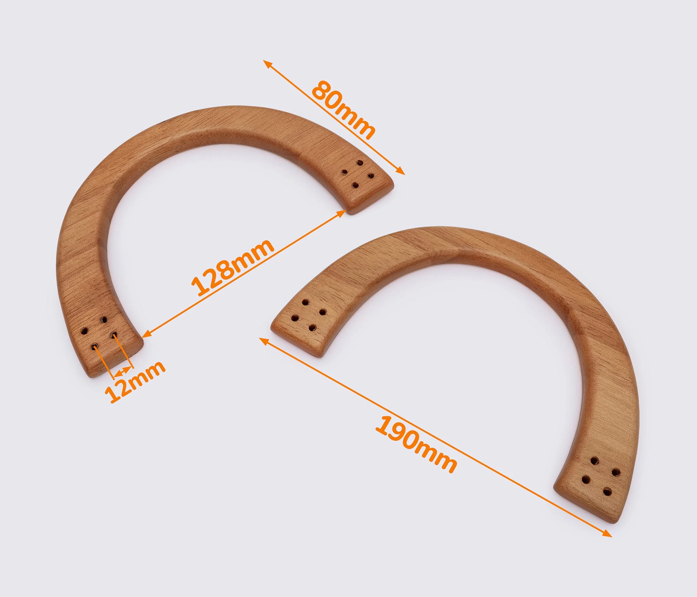 Дерев'яні ручки для сумки 19*8cm (GG-206)