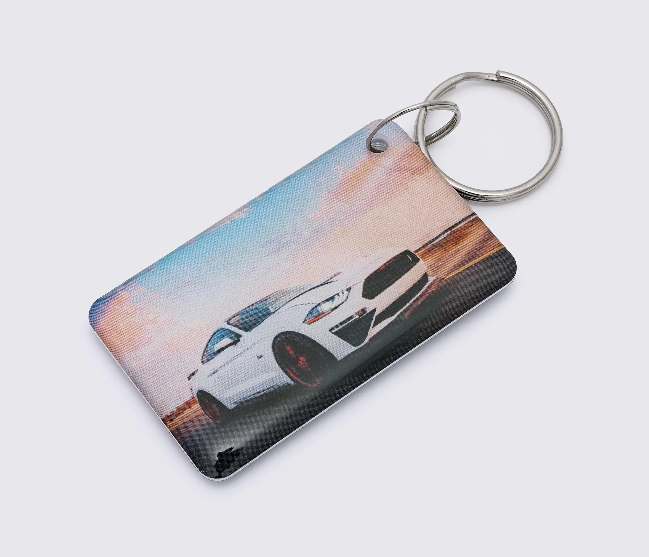 Заготовка ключа для домофона RFID 5577, "Белое Авто №1", перезаписываемая