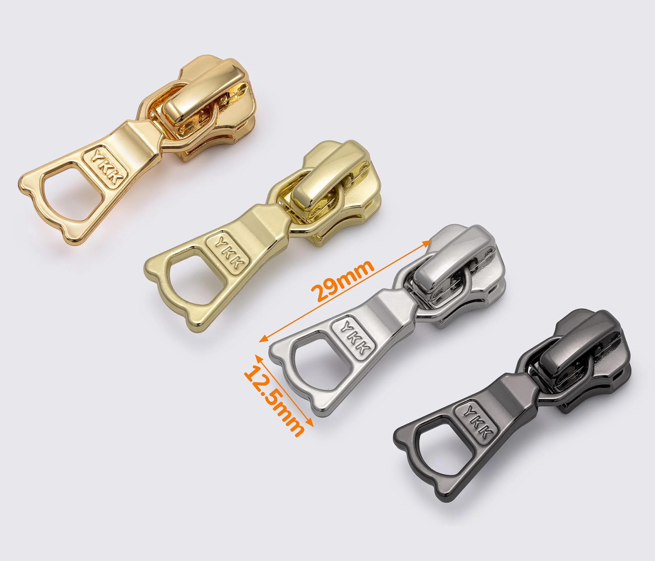 Бегунок YKK на металлическую двухсторонюю молнию №5 DA8PWZ59