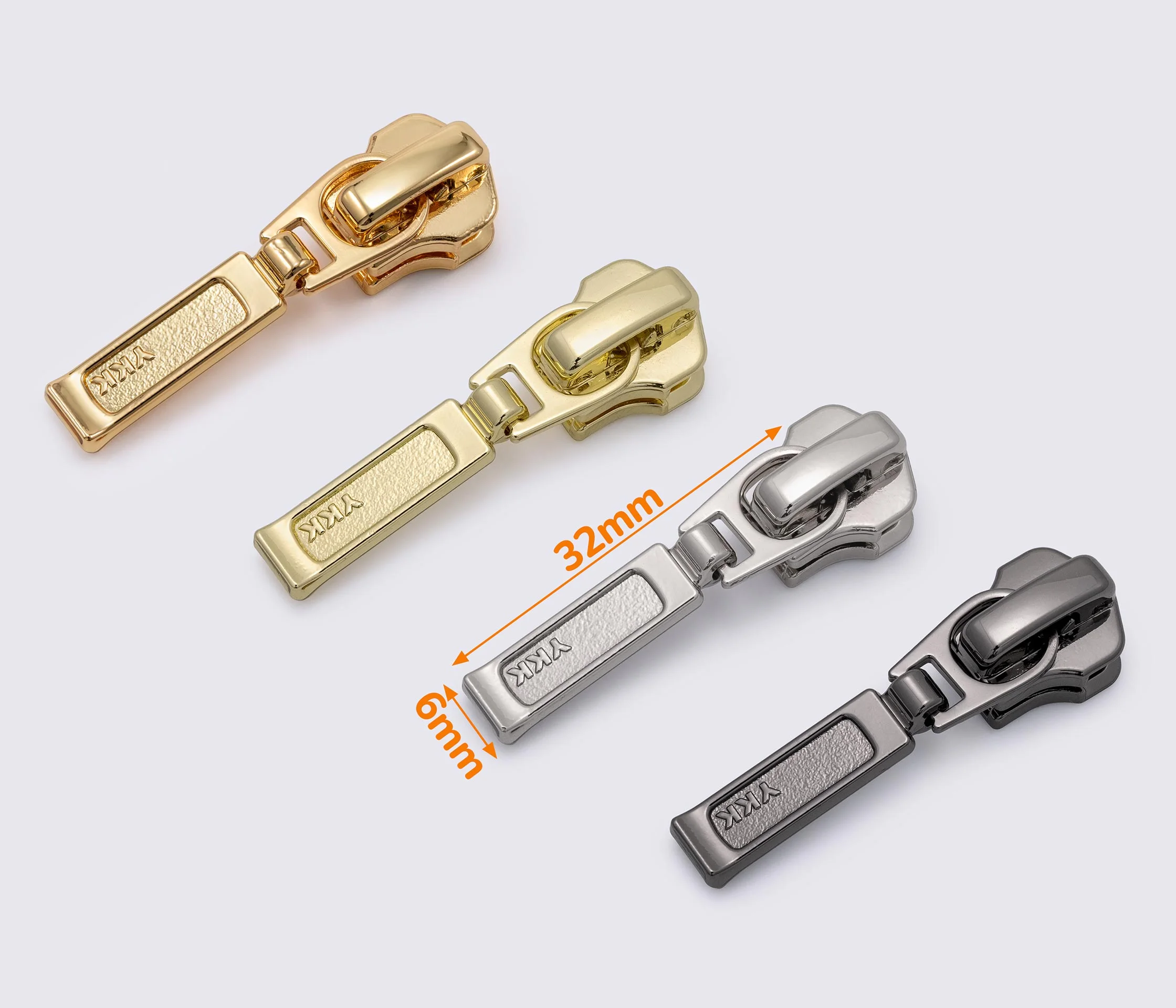 Бегунок YKK на металлическую двухсторонюю молнию №5 DA8DR7