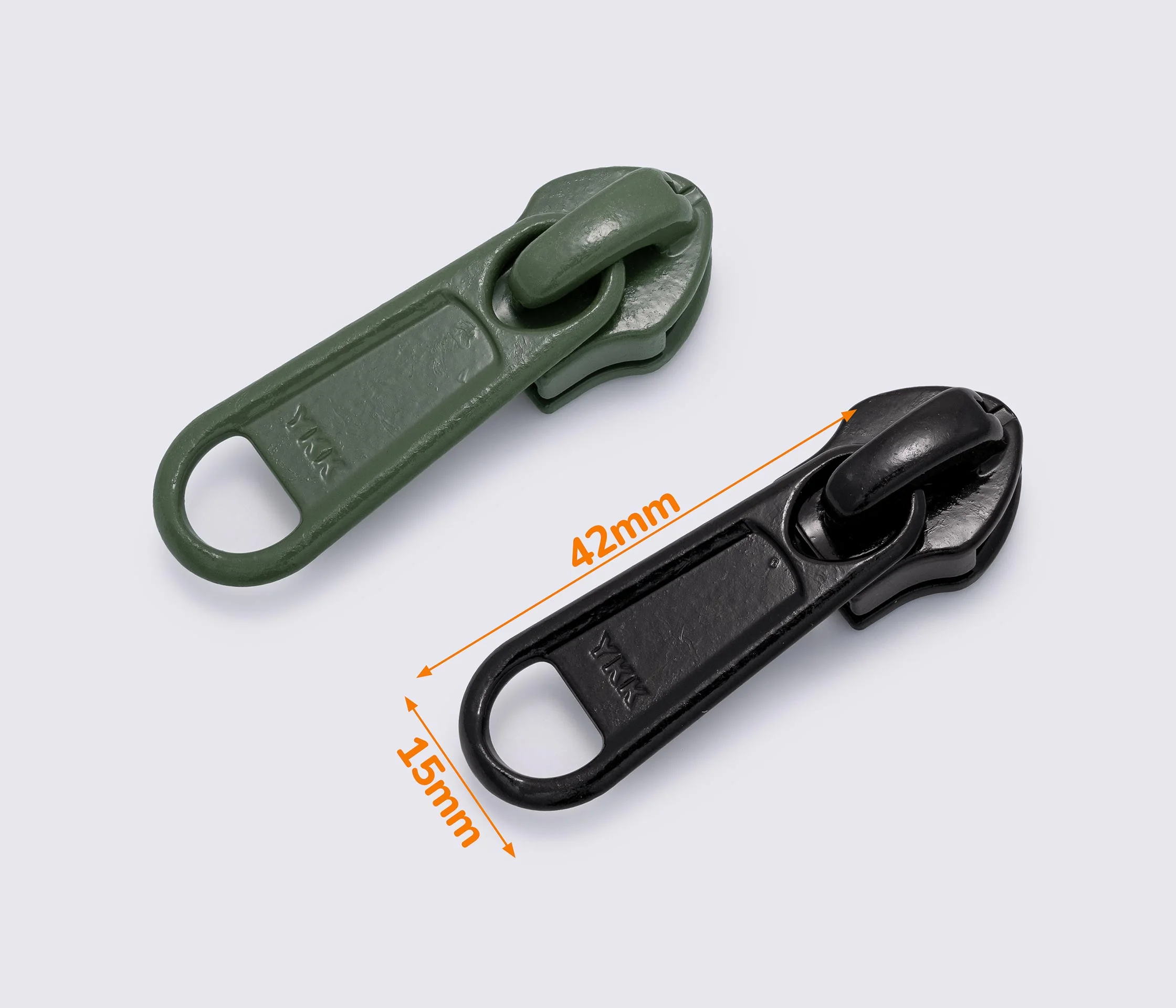 Бегунок на спиральную молнию №10 YKK RC DFL
