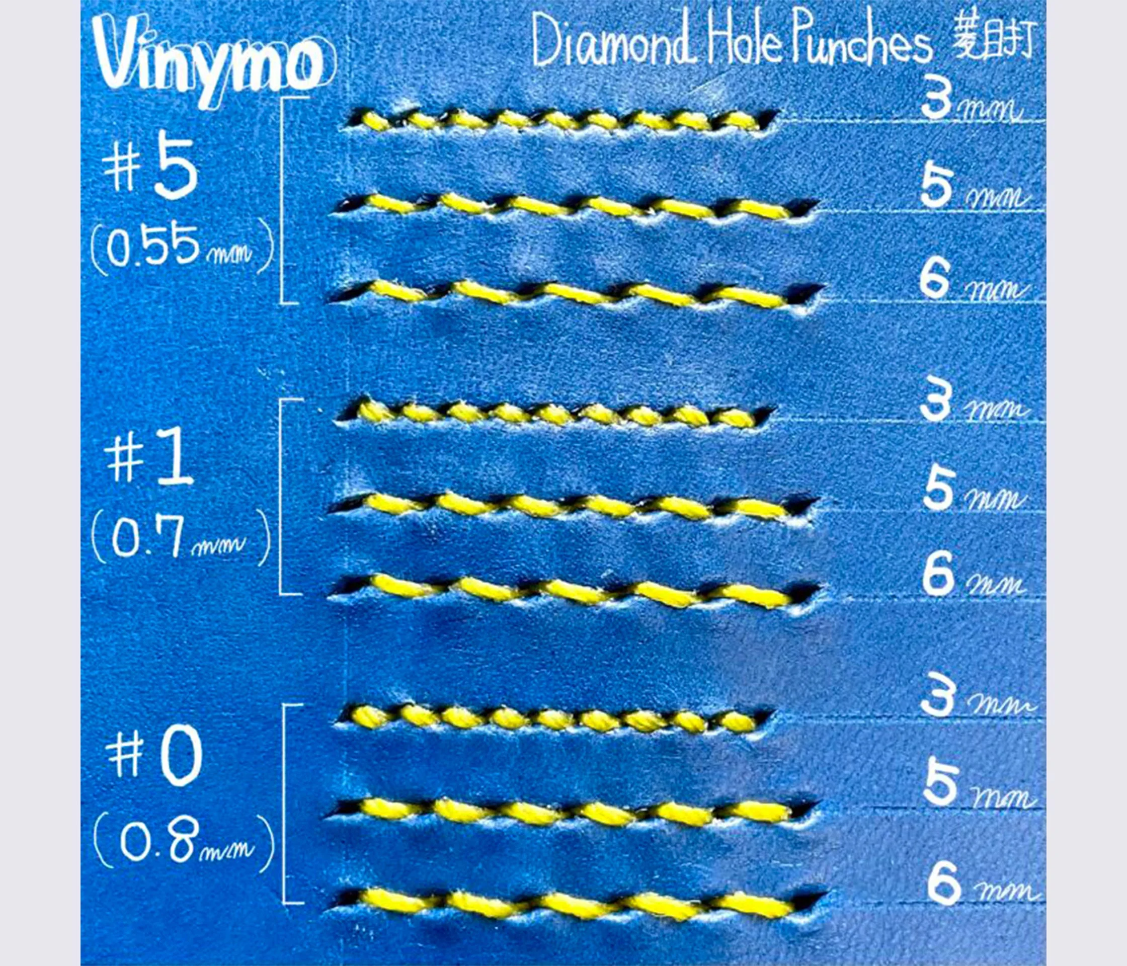 Вощена нитка Vinymo 0,55мм чорна №5 (90м)