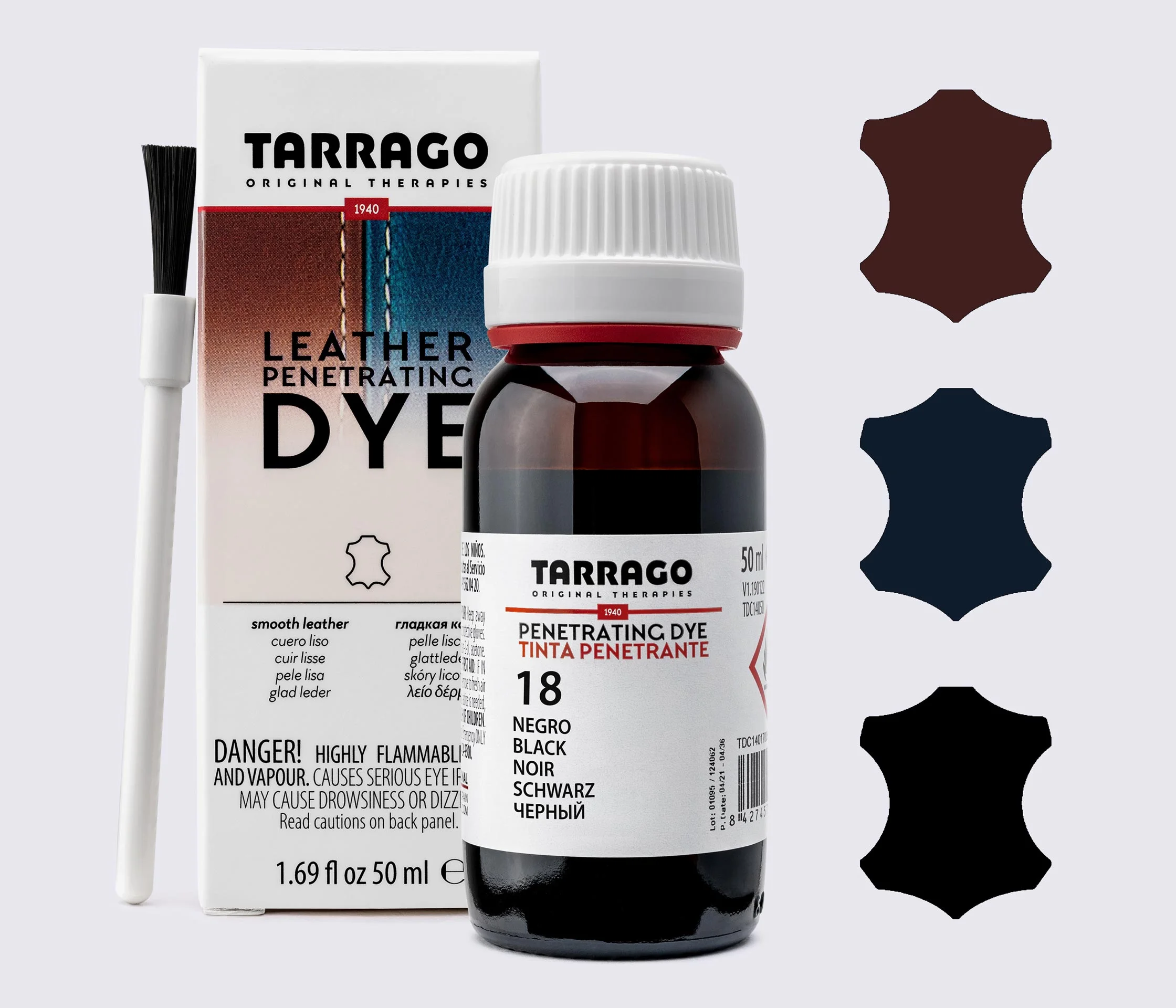 Проникающая краска для гладкой кожи TARRAGO PENETRATING DYE, 50 мл, TDC14