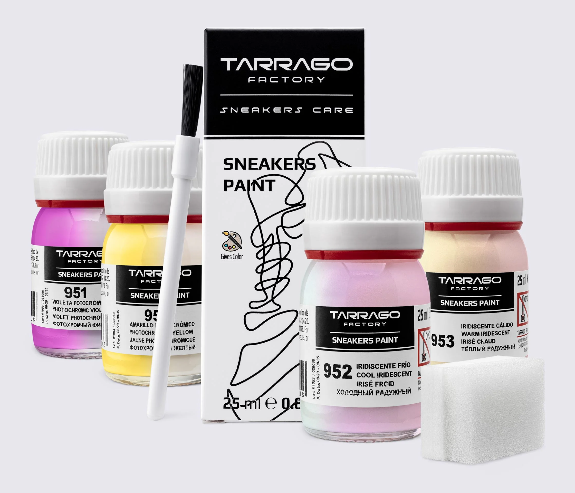 Фарба для кросівок Tarrago Sneakers Paint Warm Iridescent, 25 мл TNC11