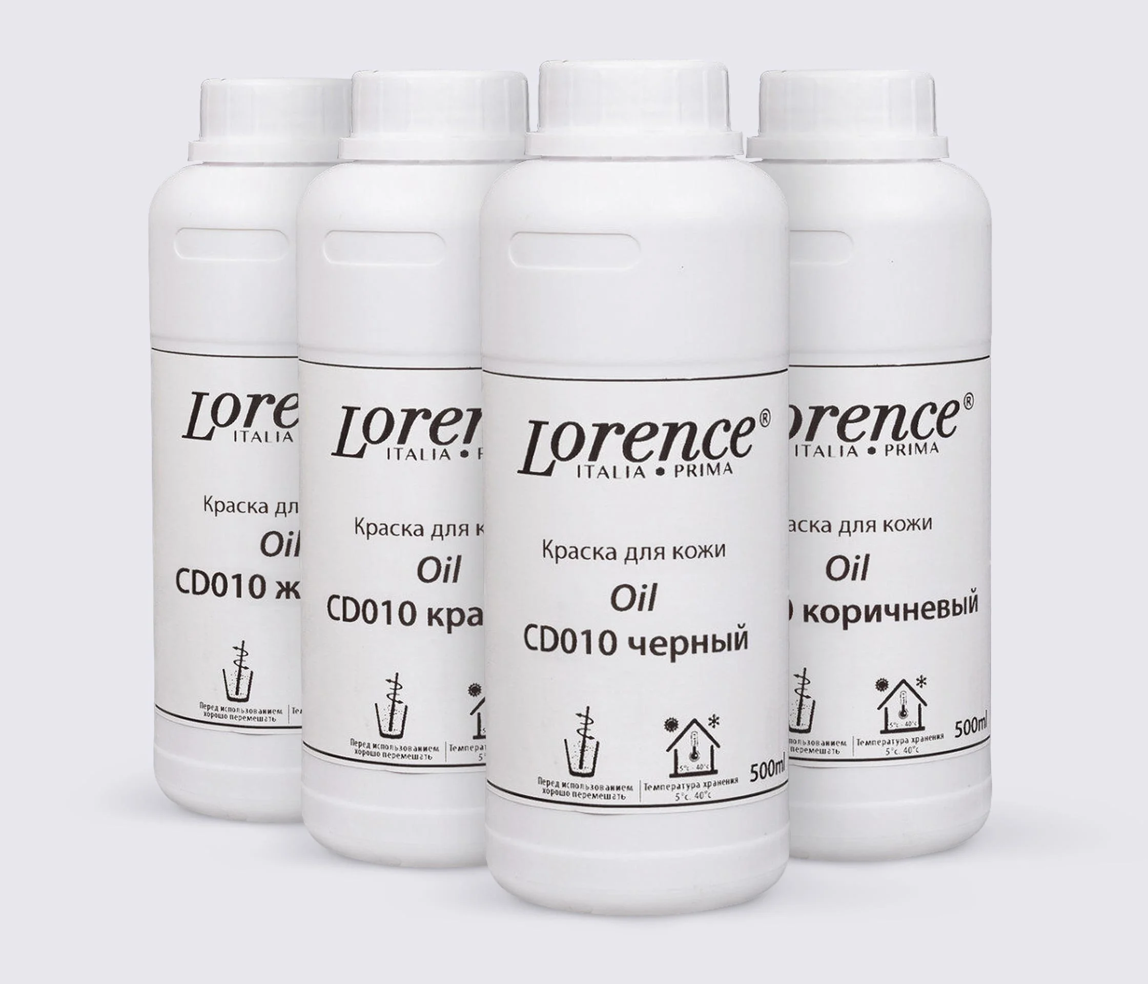 Краска для кожи на масляной основе 500мл арт. CD010 Lorence