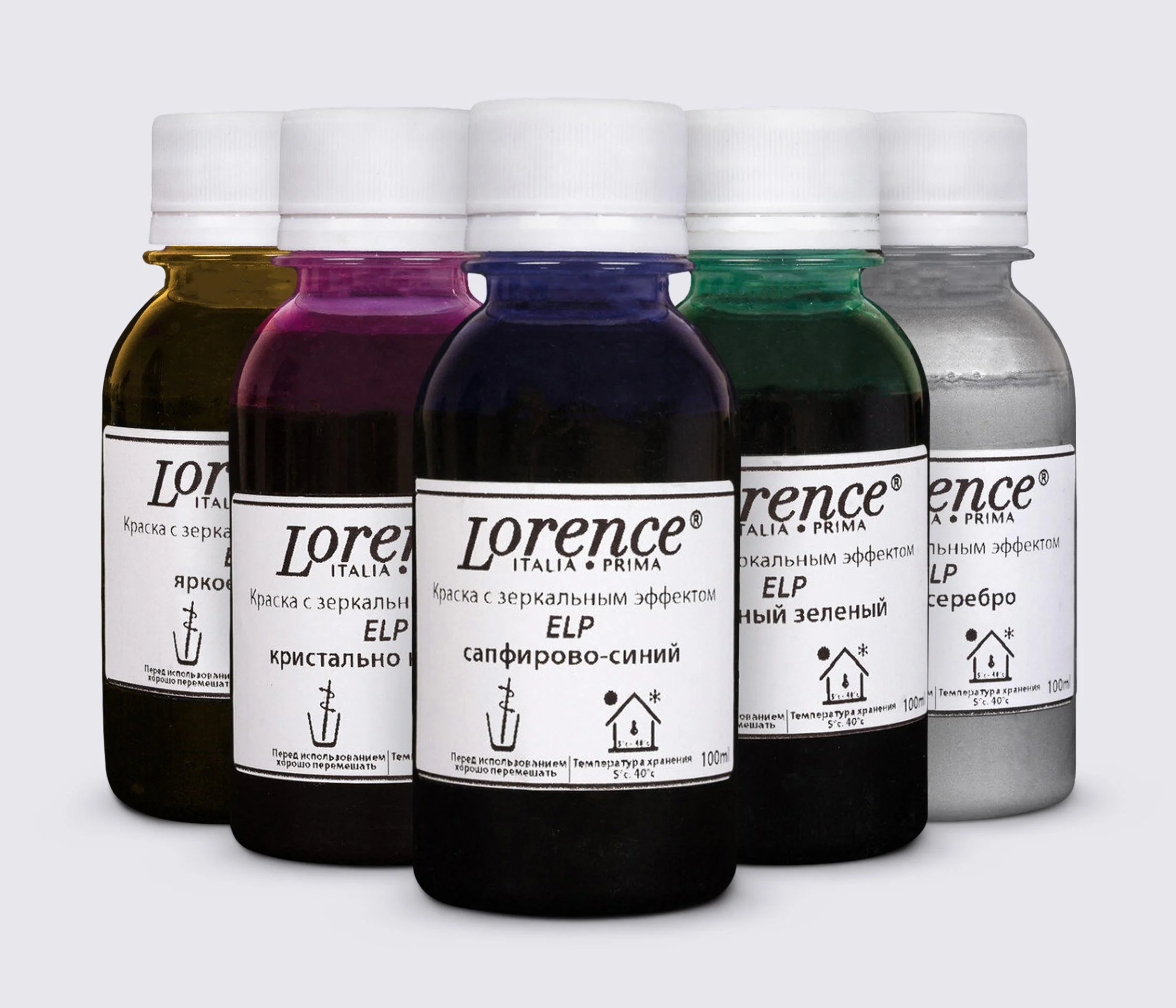 Краска с зеркальным эффектом 100мл - ELP Lorence