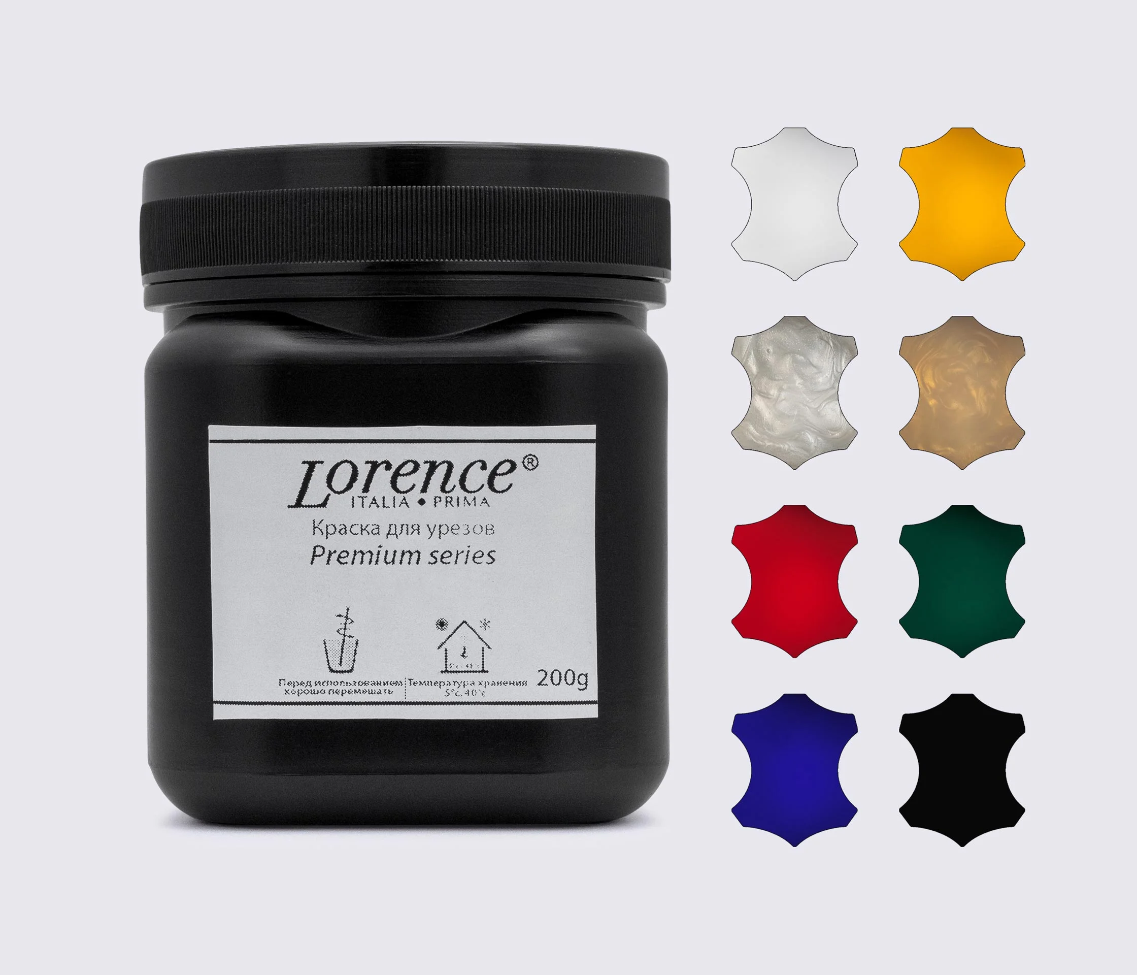 Фарба для урізів Premium Series (Lorence) 200 г