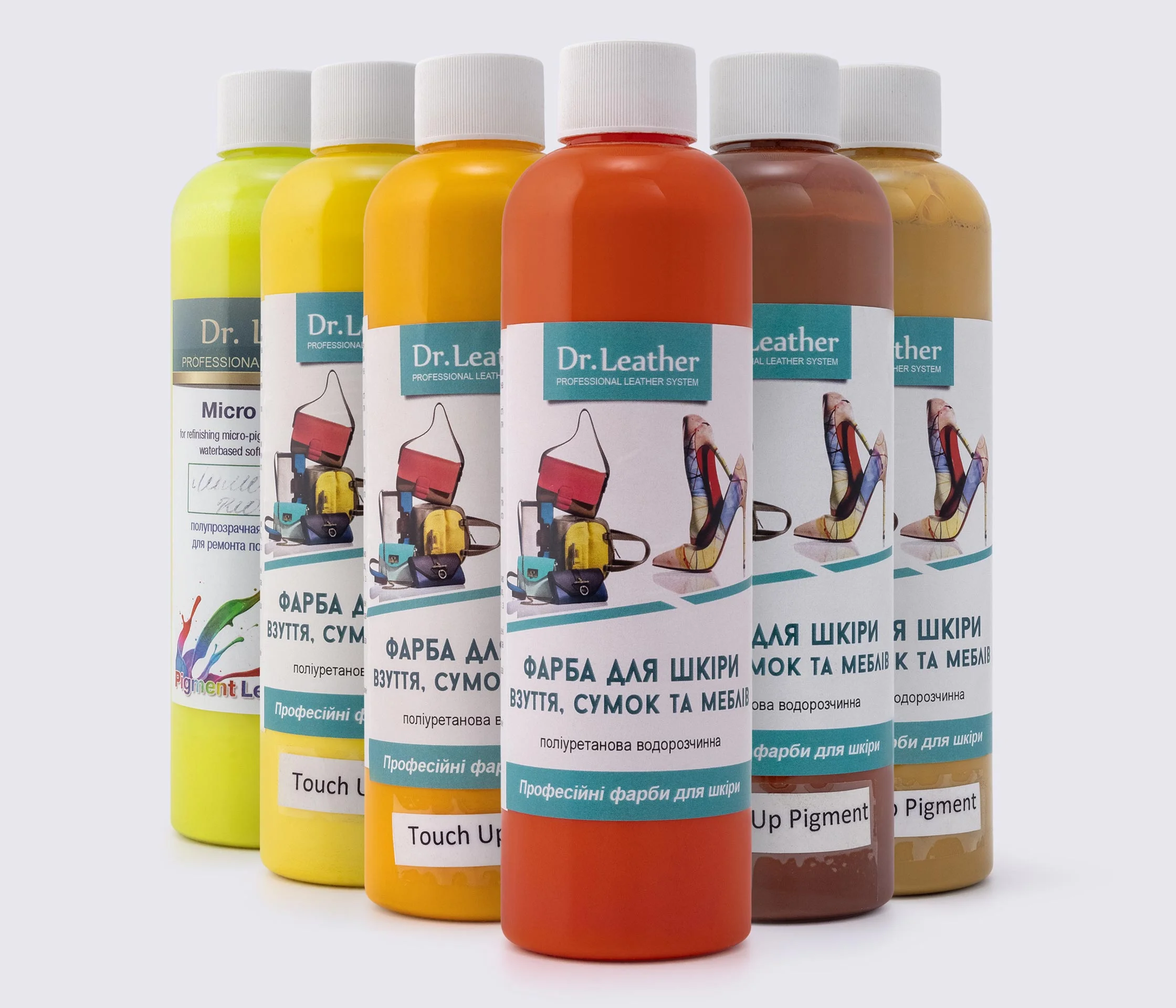 Фарба для шкіри Touch Up Pigment Д. Leather (Тач ап пігмент), 250 мл