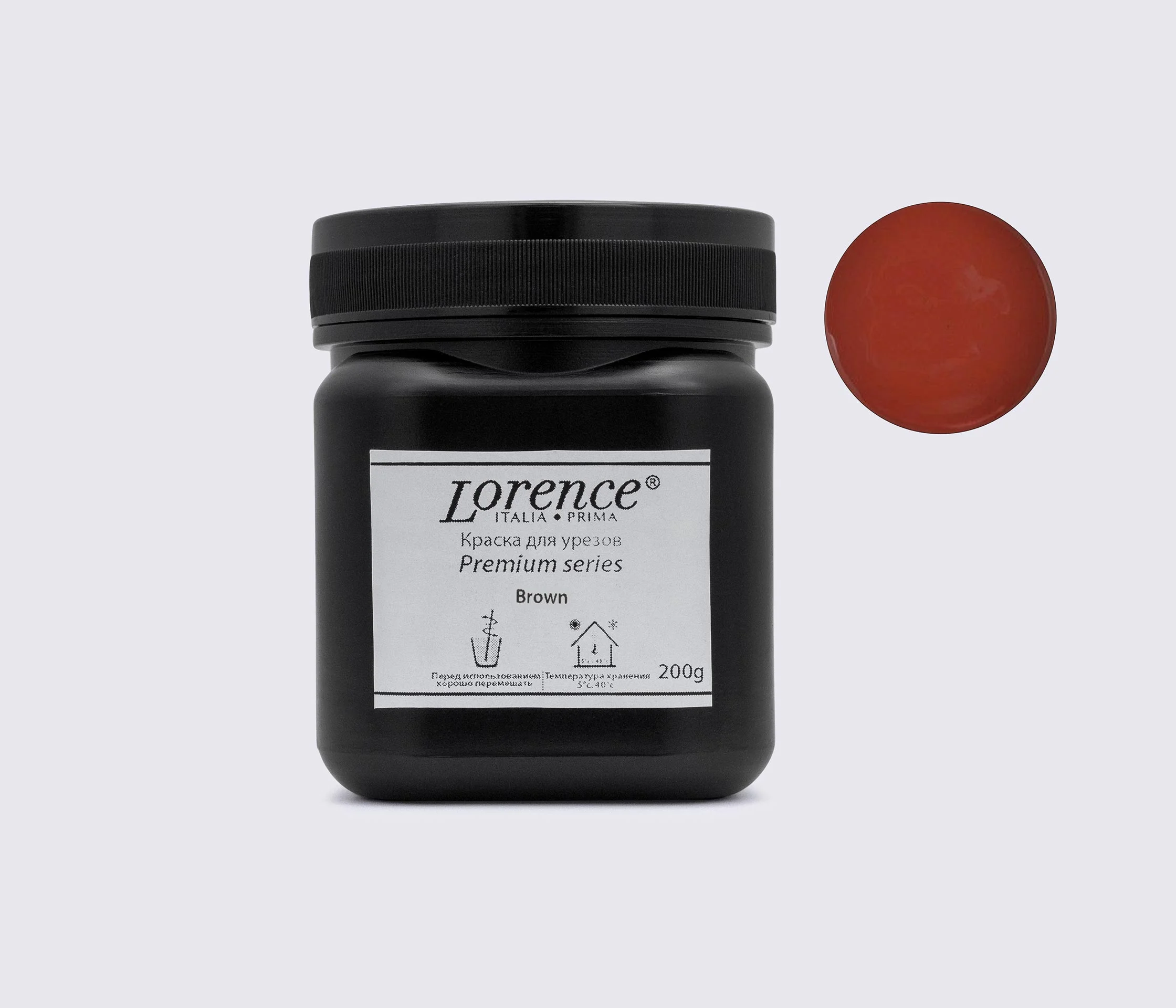 Фарба для урізів Premium Series (Lorence) 200 г