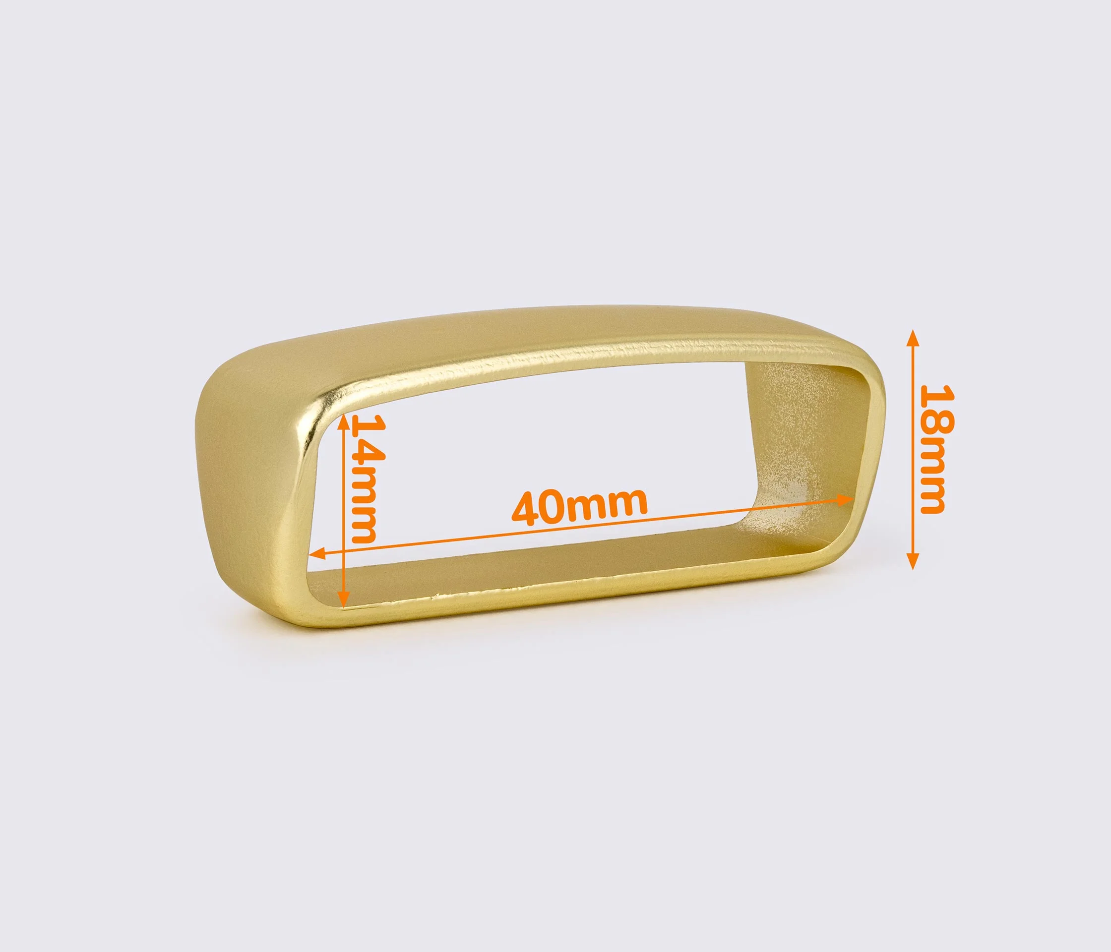 Пряжка для ременя з шльовкою 39мм MD-0049