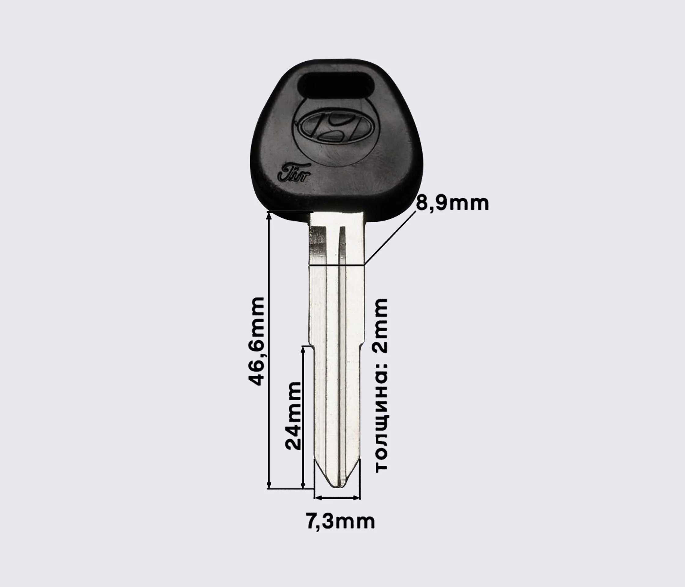 Заготовка HYUNDAI - HY6DP, арт. G-021