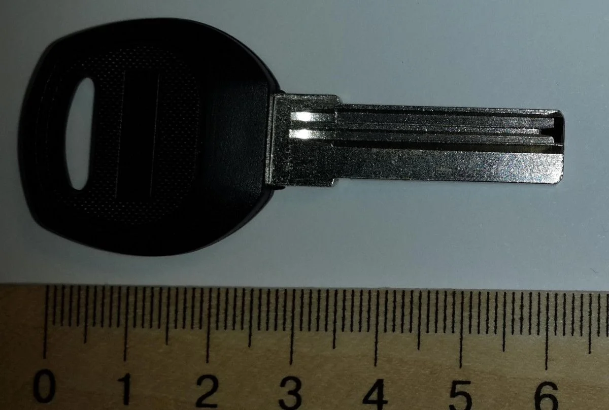 Заготовки ключів AP-1S lock з пластиковою ручкою (латунь)